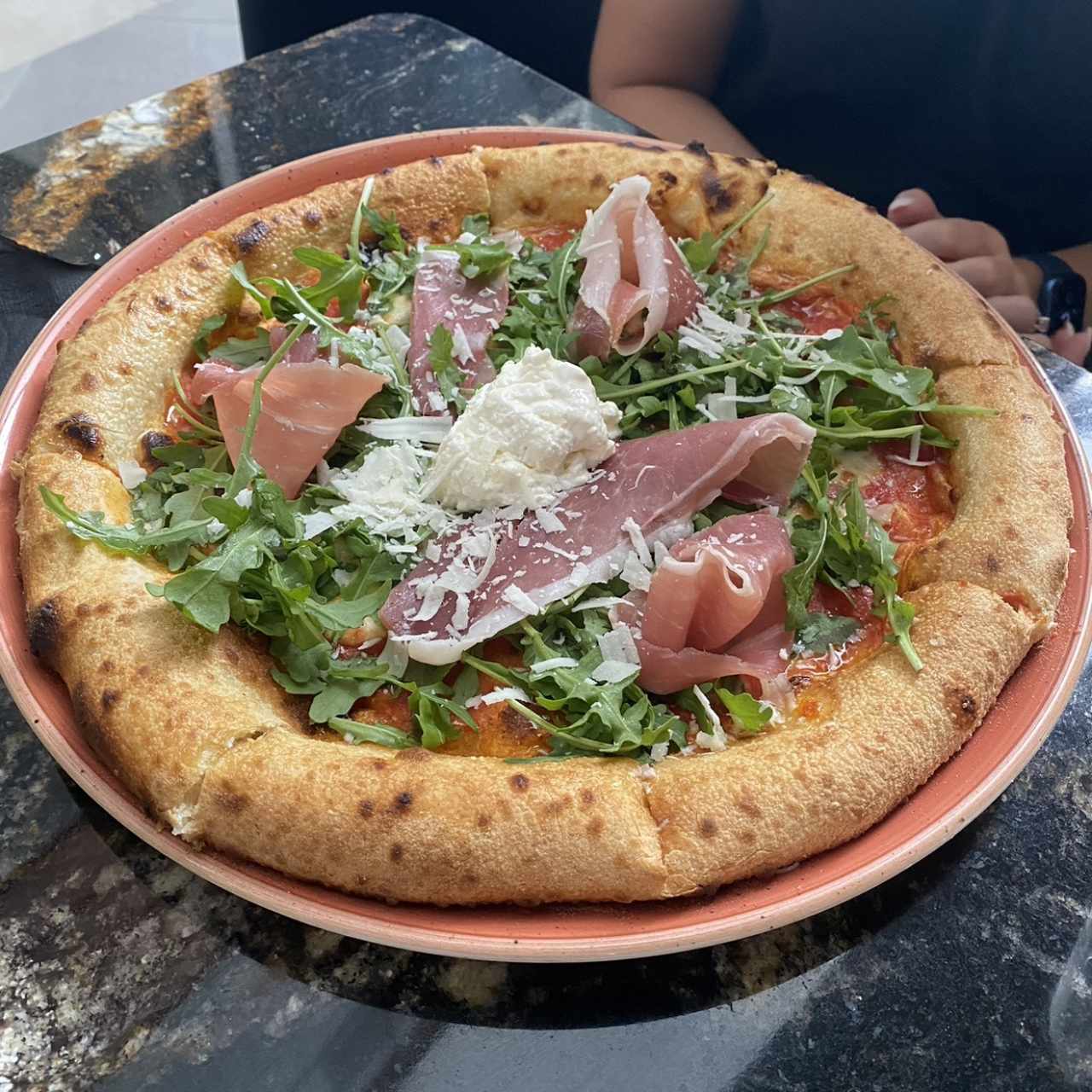 Pizza Giallo e Prosciutto