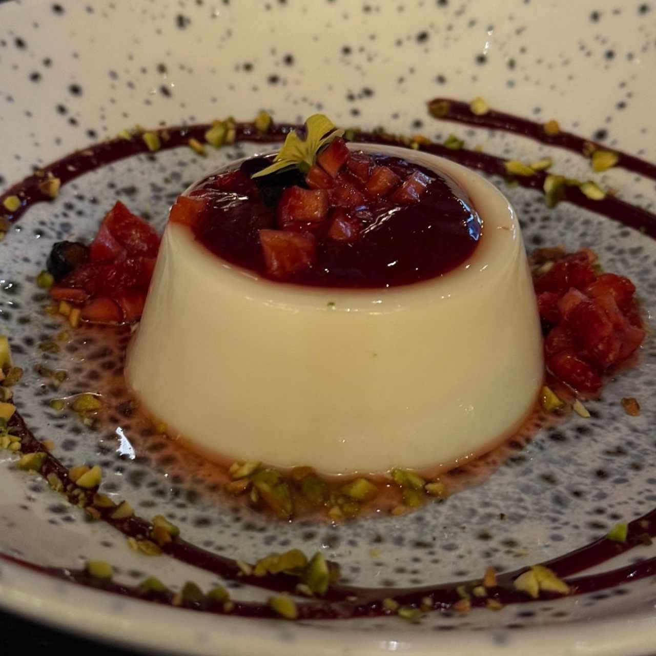 Panna Cotta ai Frutti di Bosco