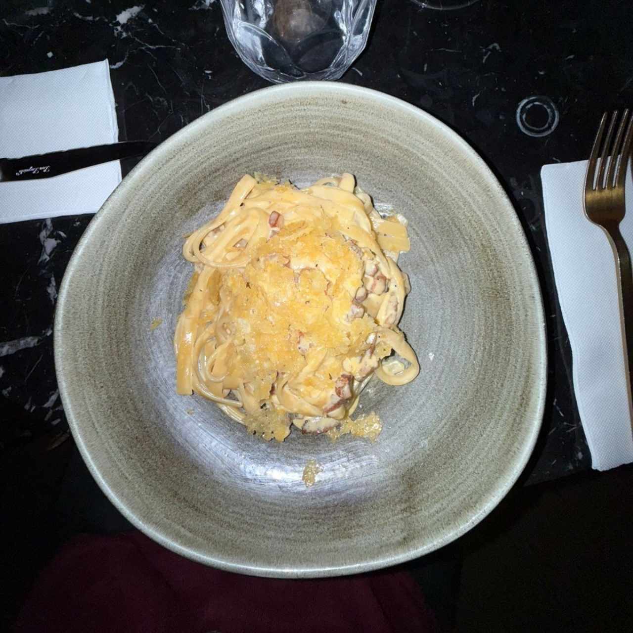 Fetuccini Vongole e Bottarga