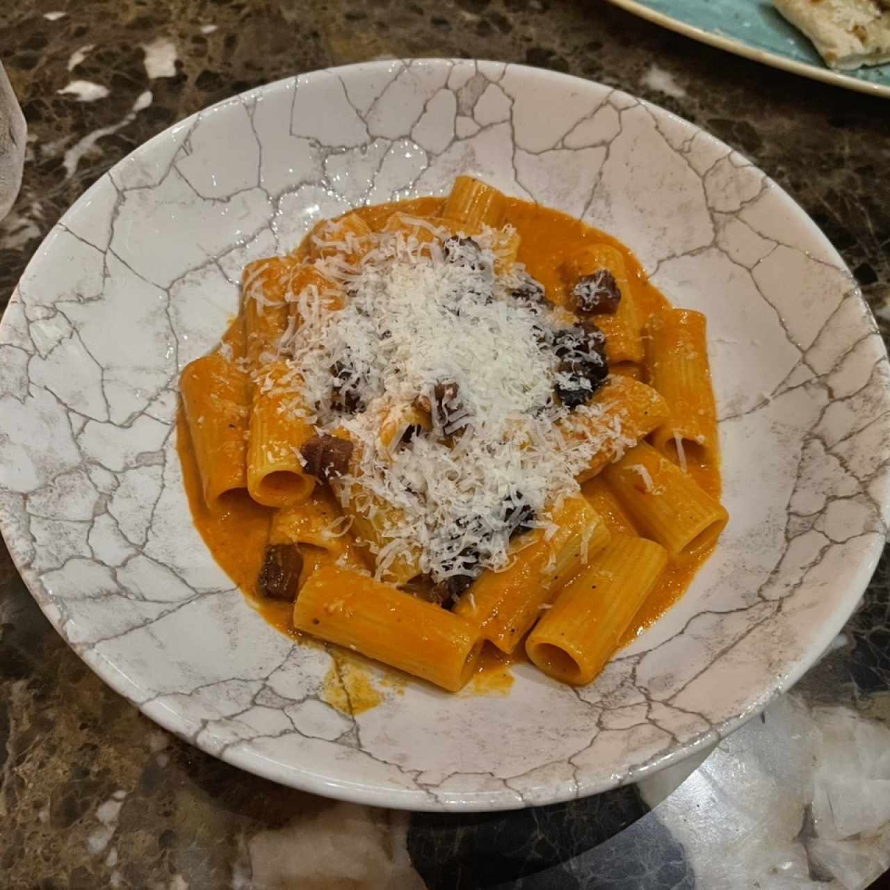 Primi Piatti - Rigatoni amatriciana