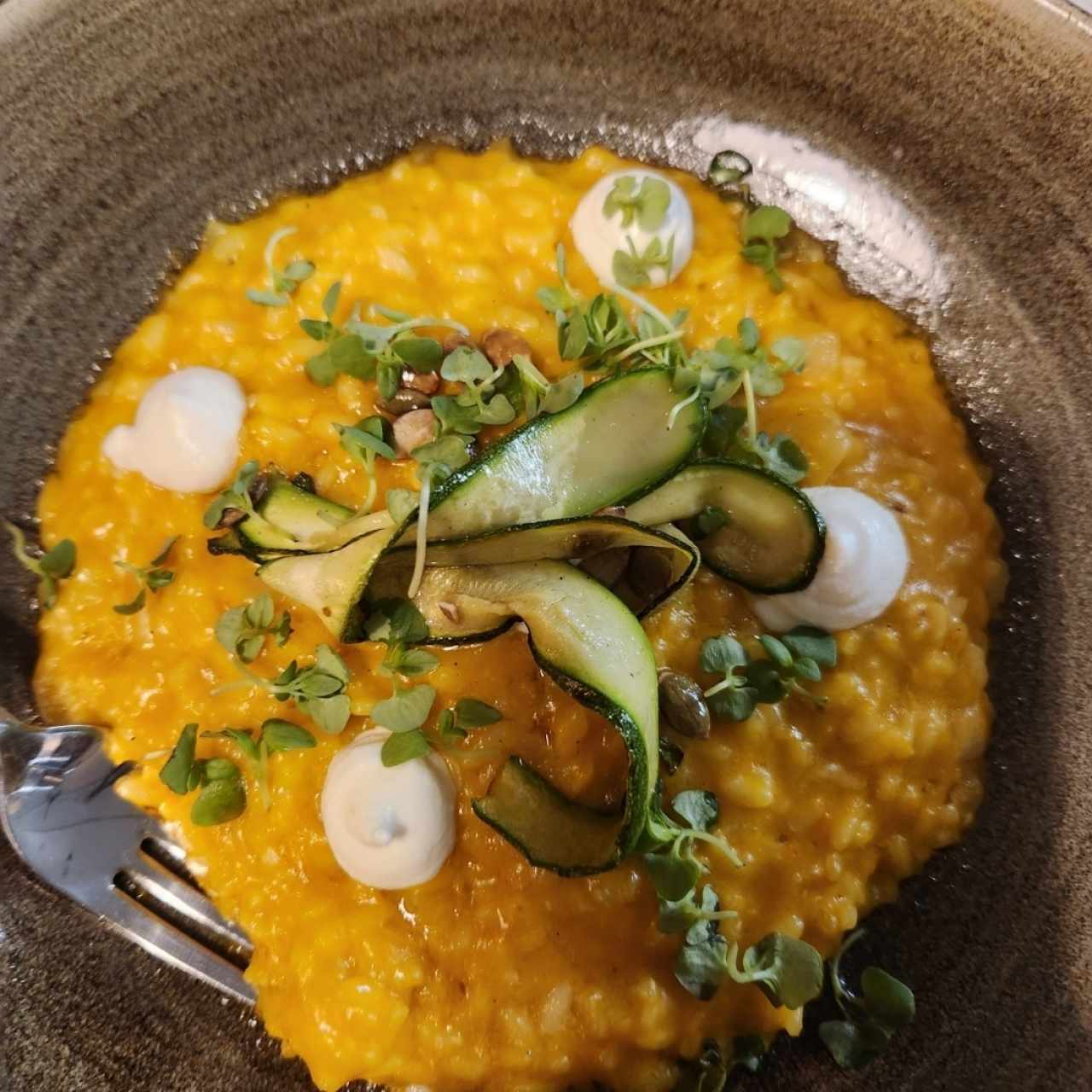 Risotto alla Zucca e Zaerano