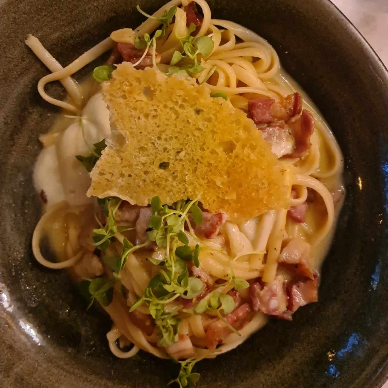 Linguine alla Carbonara Madre