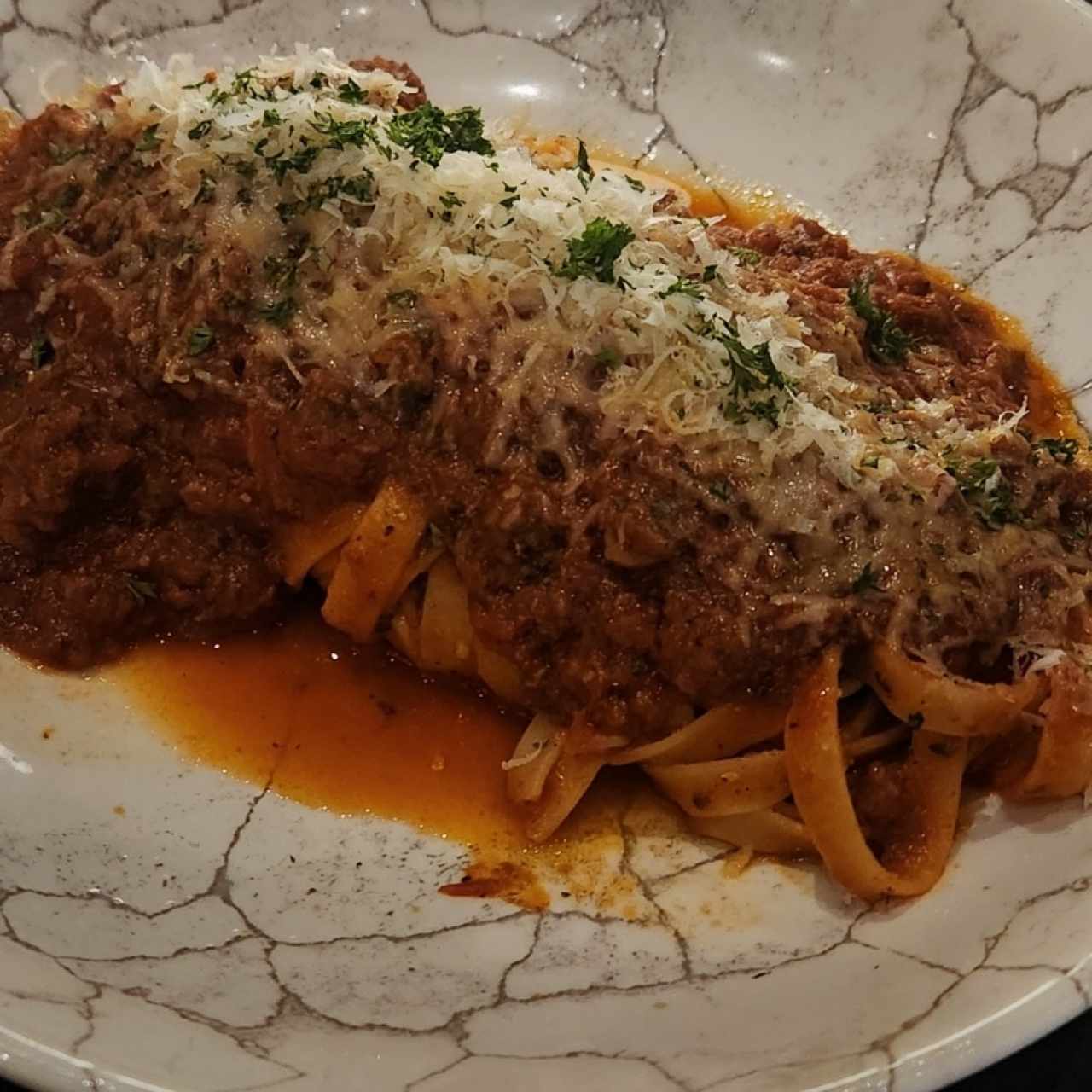 Tagliatelle al ragú della nonna