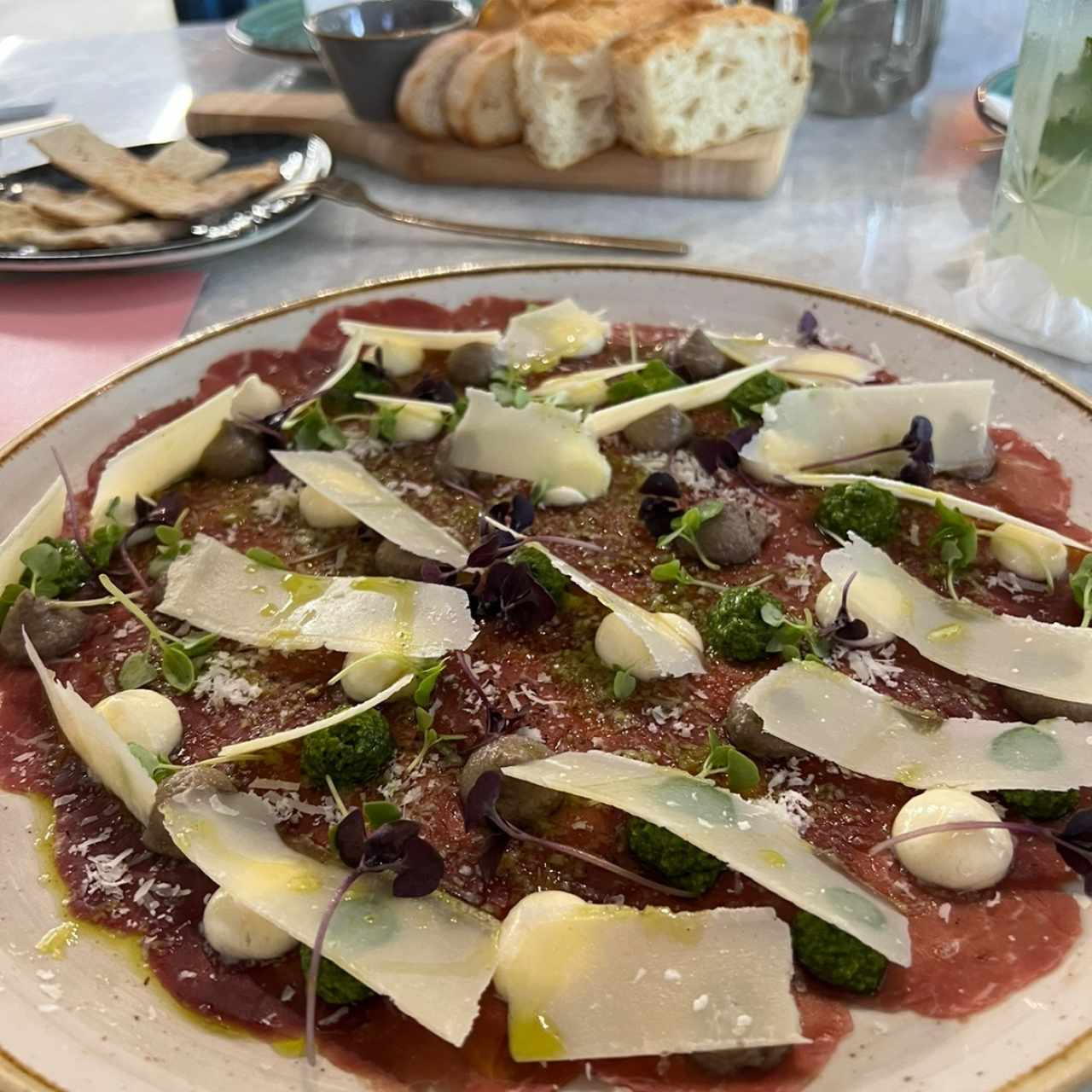 Para Compartir - Carpaccio di Manzo