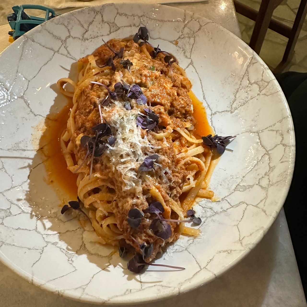 Linguine al Ragú della Nonna