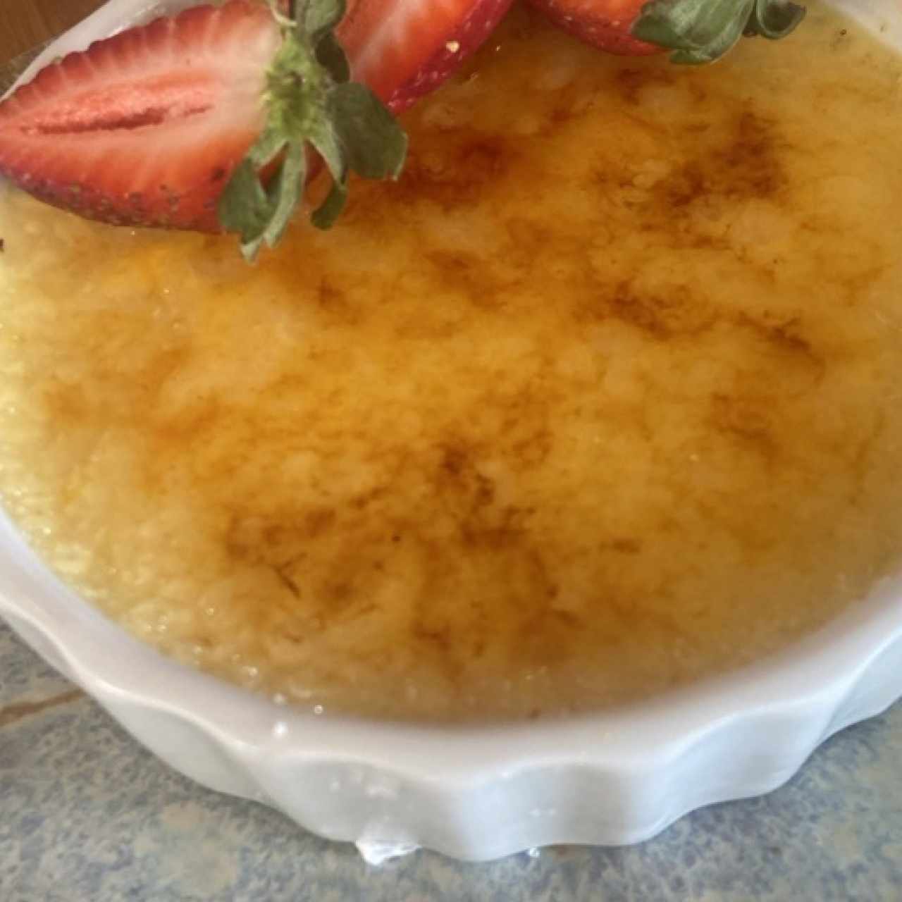 Créme Brulée au Cointreau