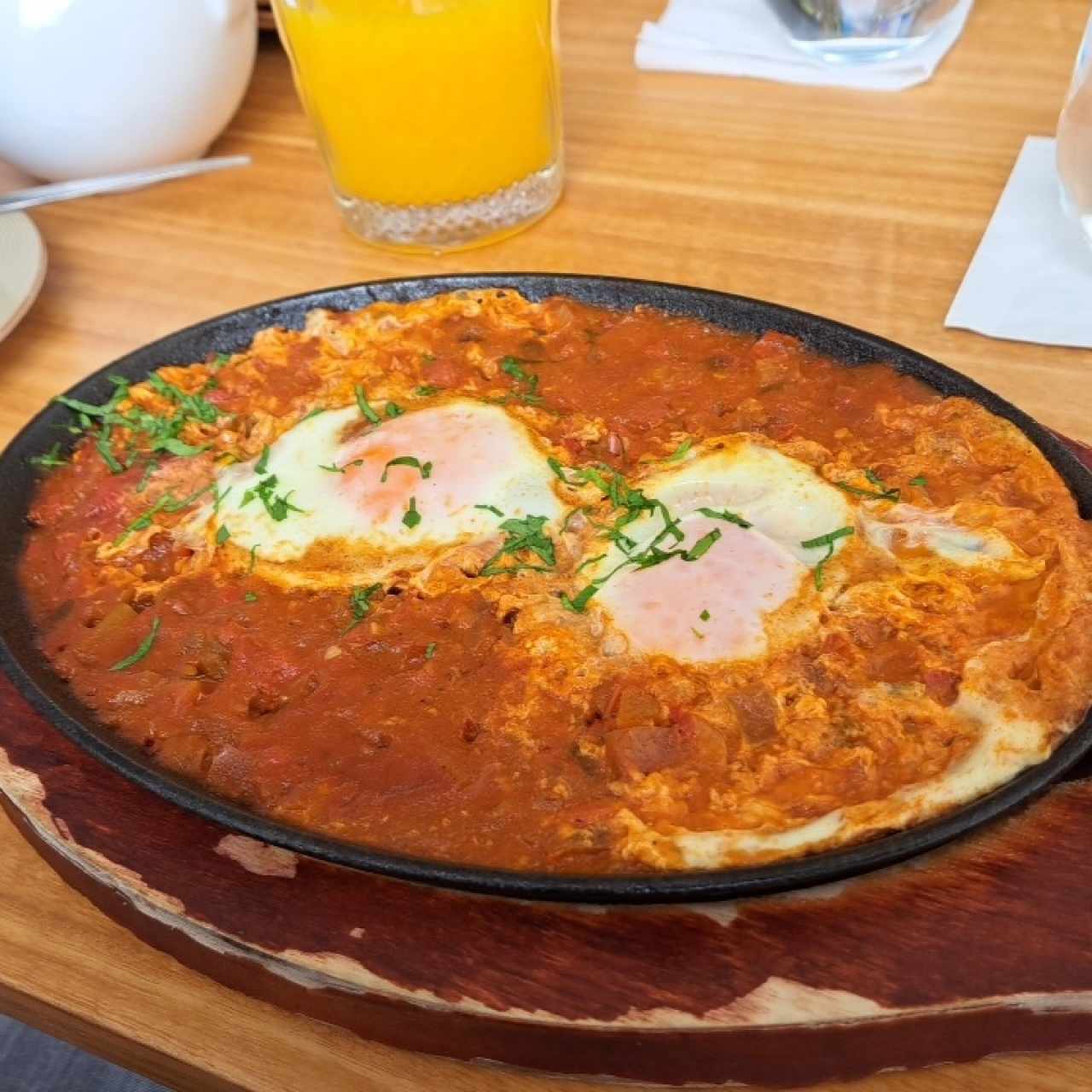 Petit Dejeuners - Shakshuka Méditerranéen