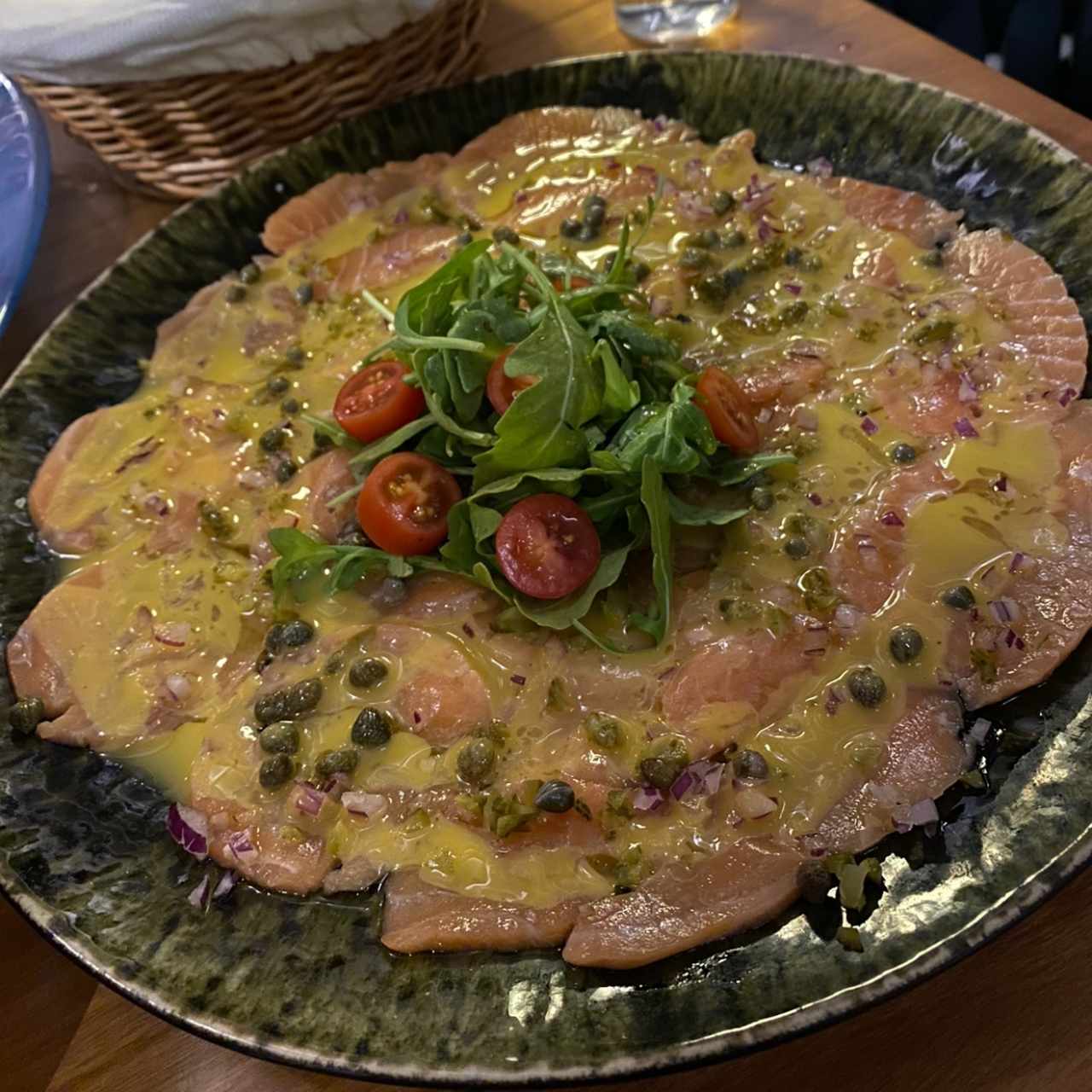 Entrées - Carpaccio de Saumon