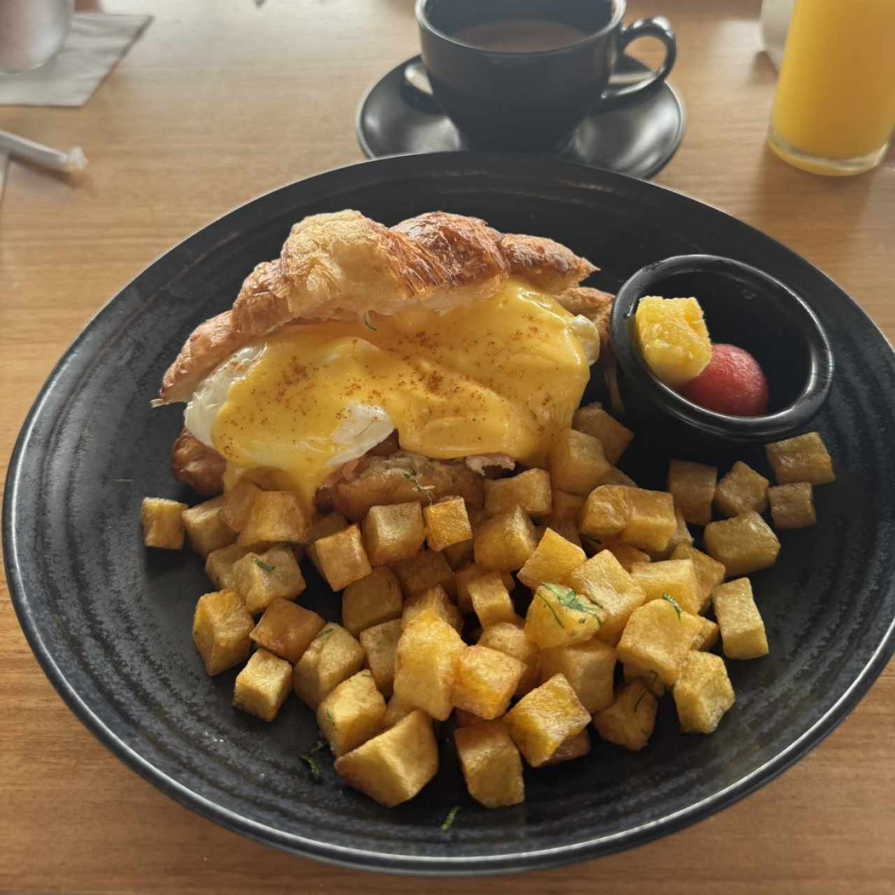 Croissant Jambon Fromage Béchamel