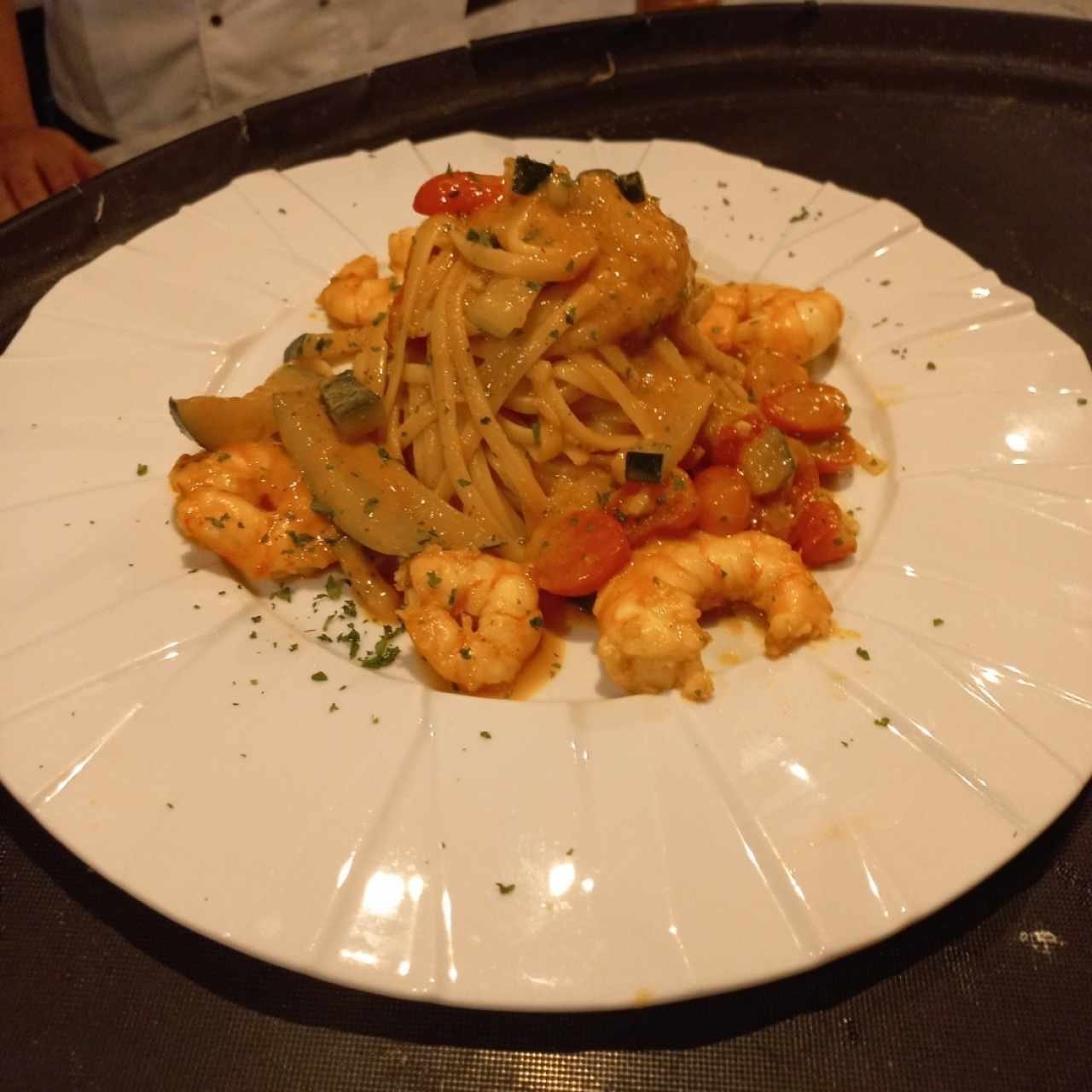 Pasta con mariscos