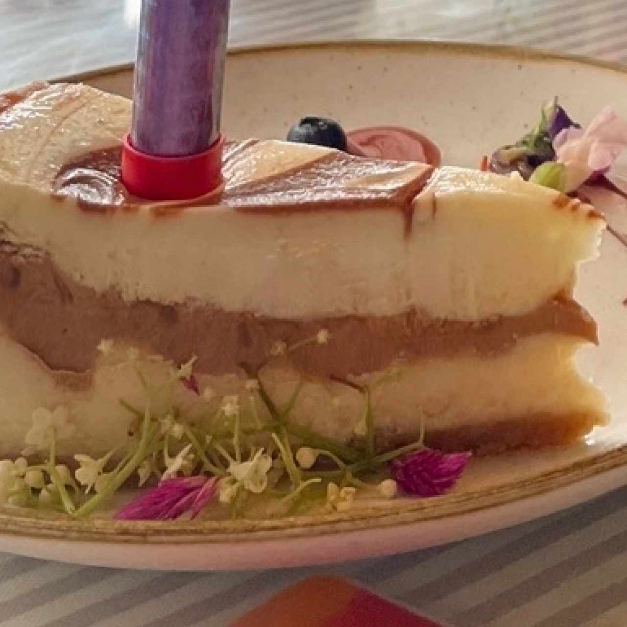 Cheescake de dulce de leche 