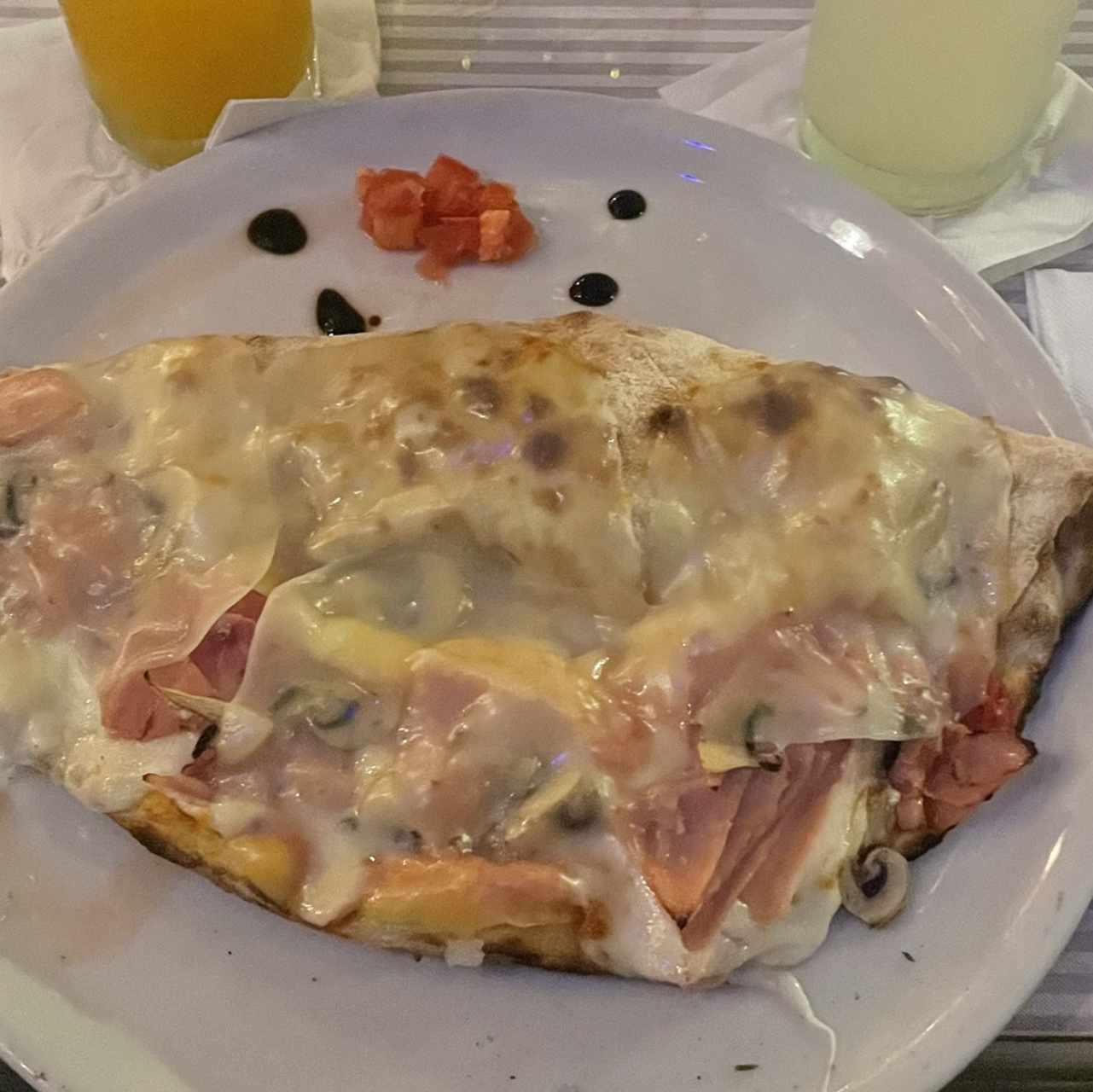 Calzone Pizza de Jamon 