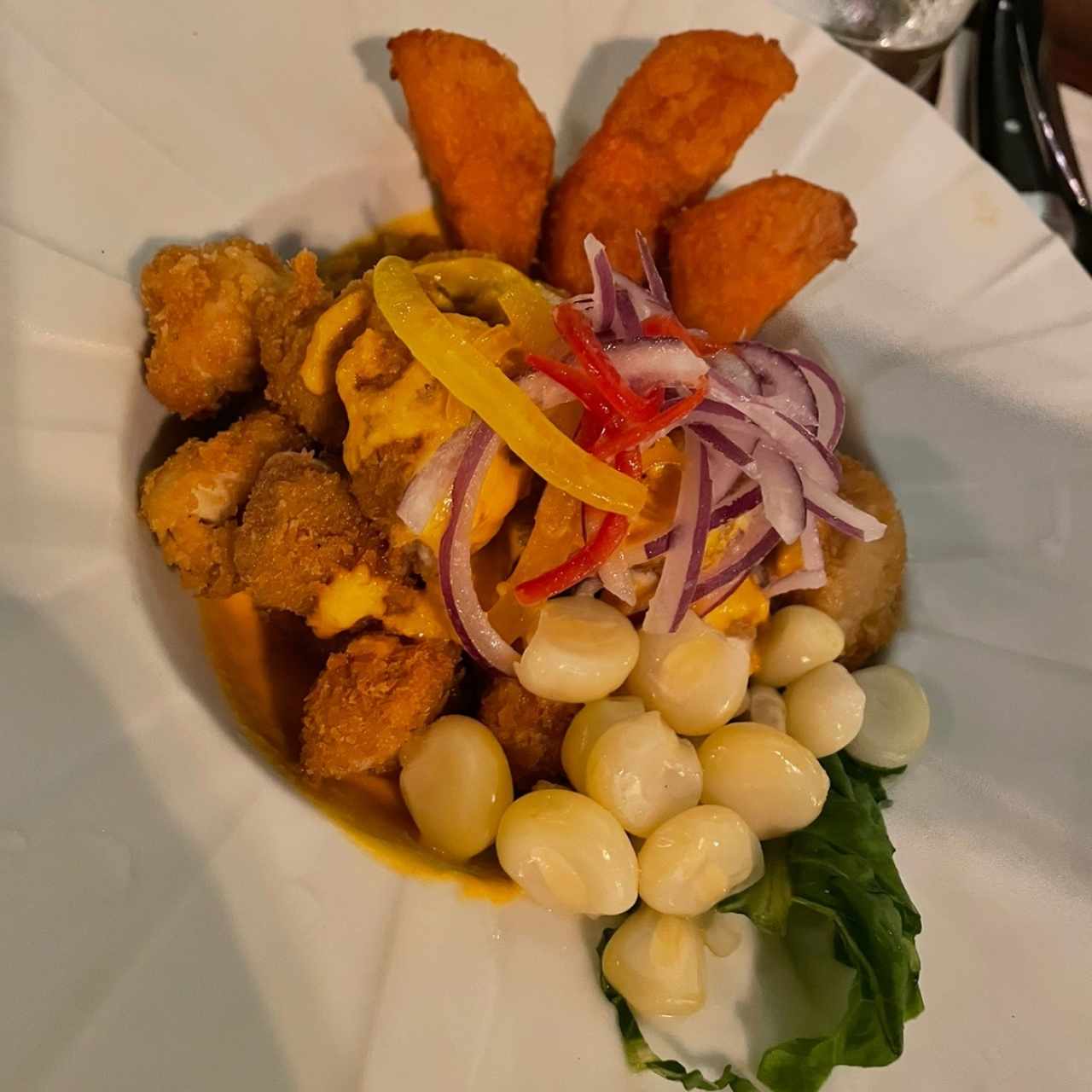 Ceviche frito