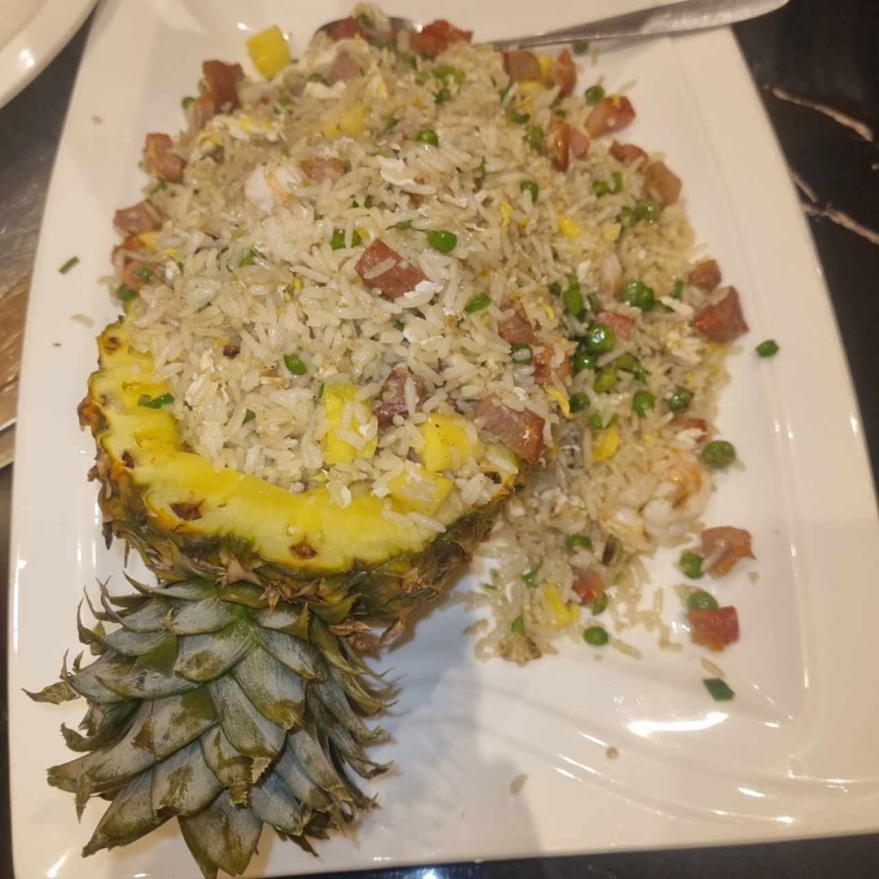 Arroz Frito con Piña