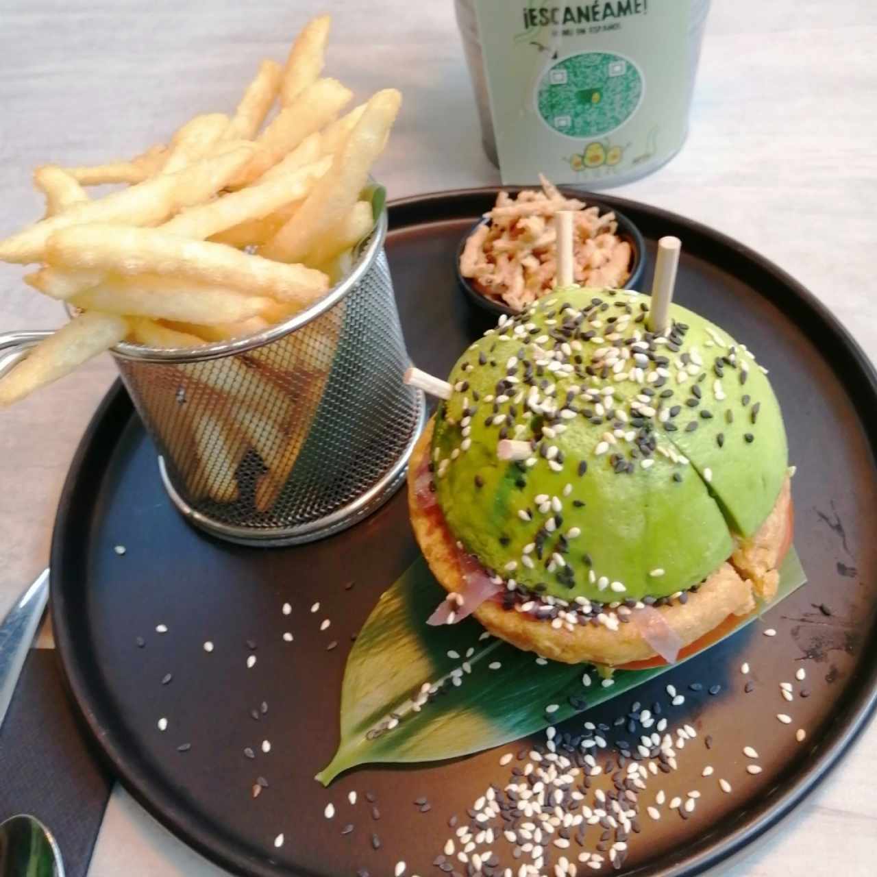 Para Continuar - Avo Veggie Burger