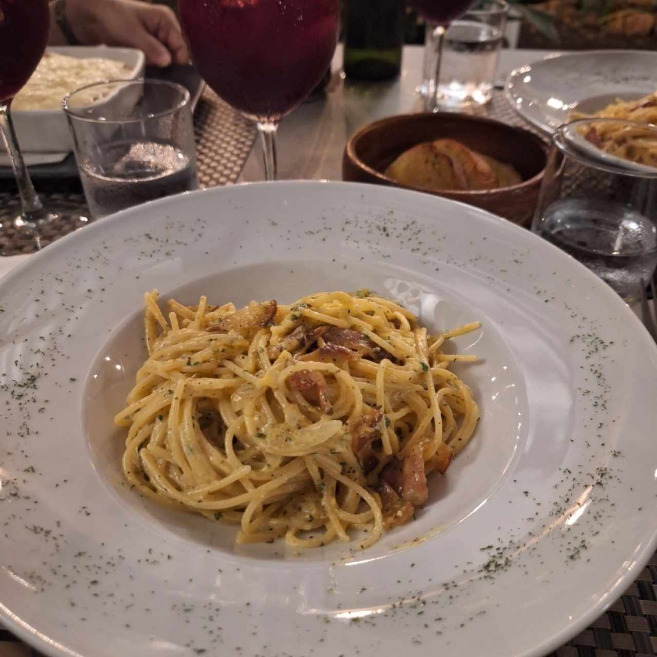 Pastas - Carbonara Clásica