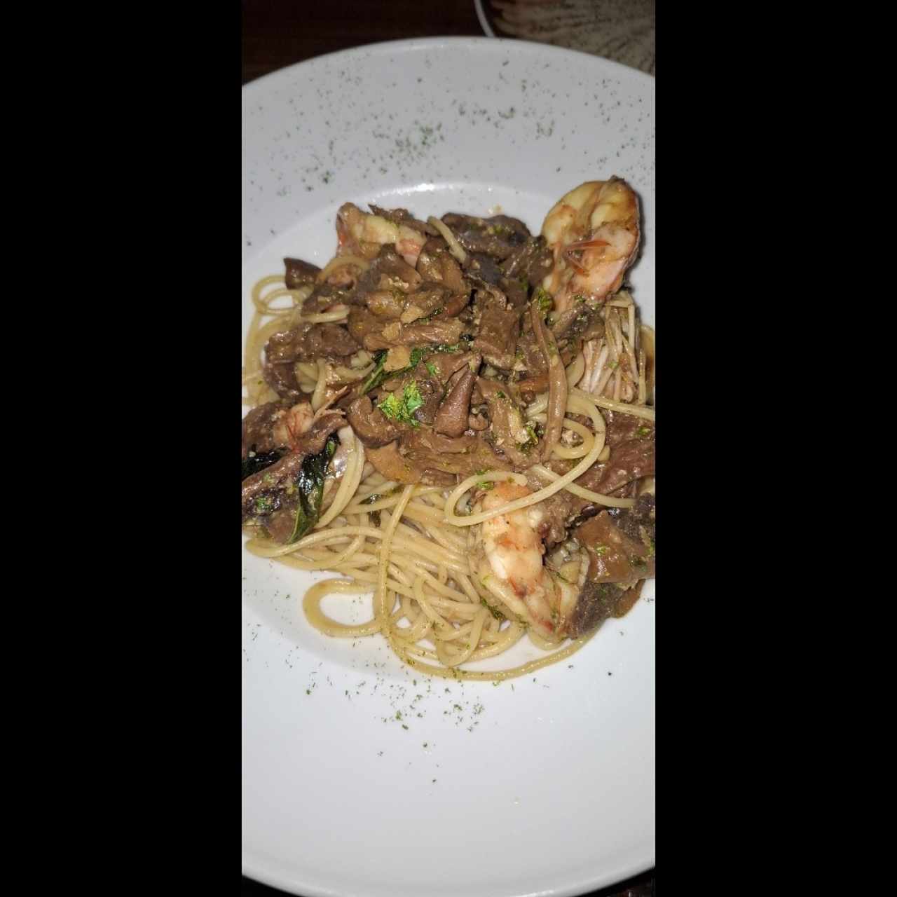 PASTAS - Gamberoni Al Funghi