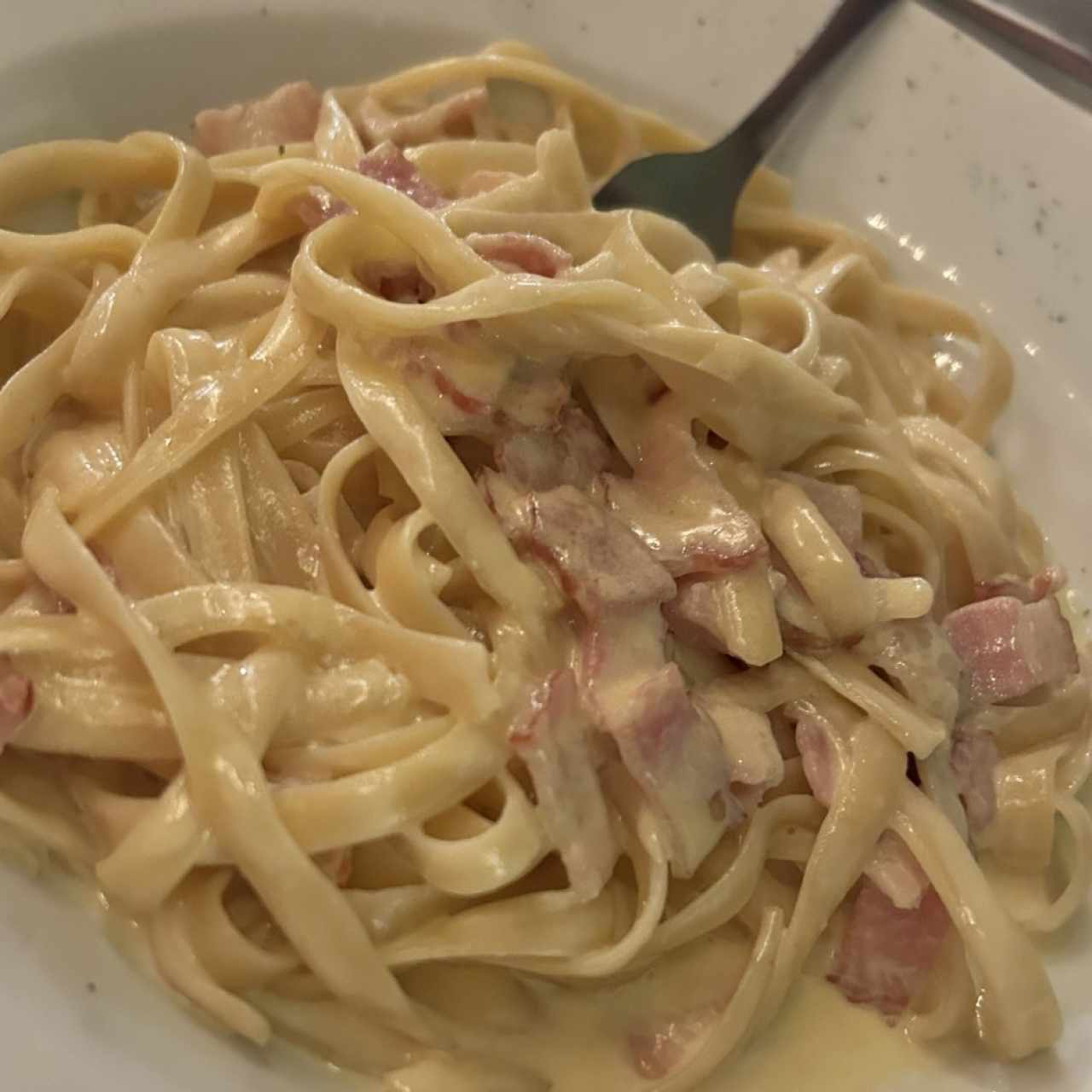 Spaguetti alfredo