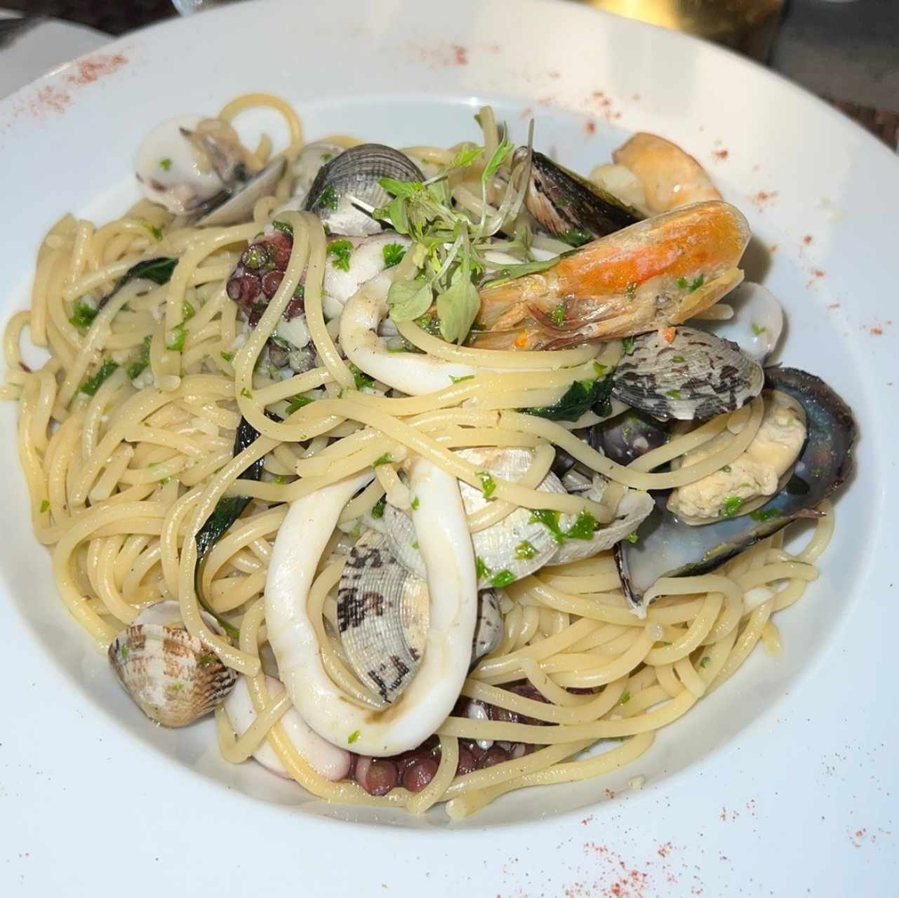 Spaghetti Fruti Di Mare 