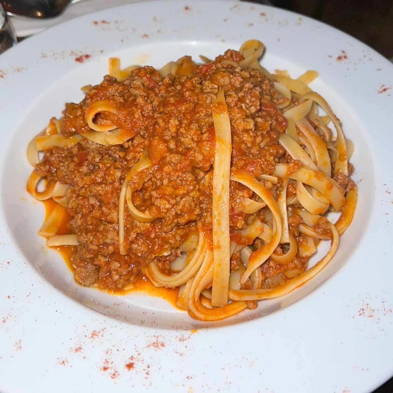 Fettuccine Bolognesa 