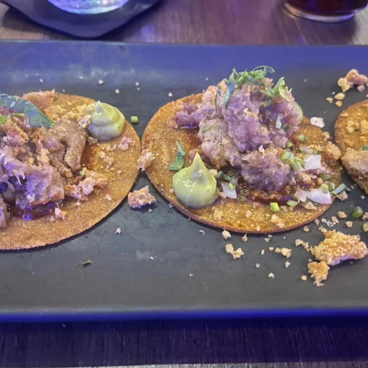 Takitos de carnitas 