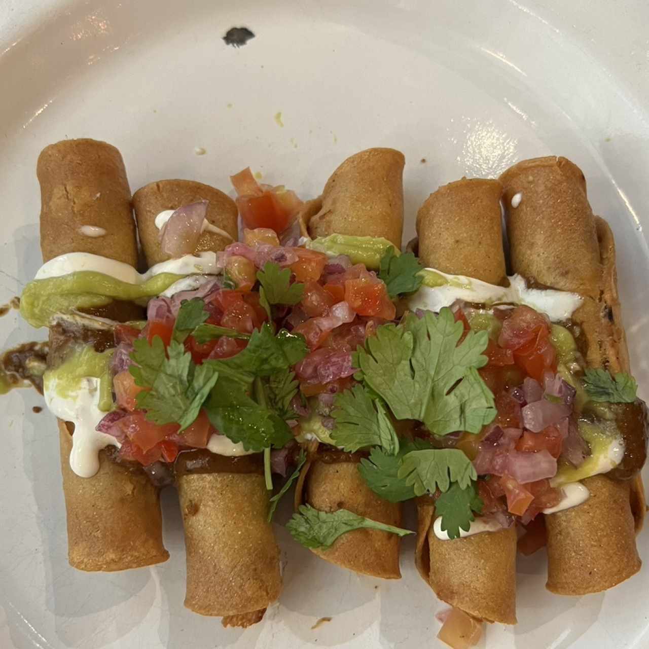 FLAUTAS DE POLLO AL CARBÓN