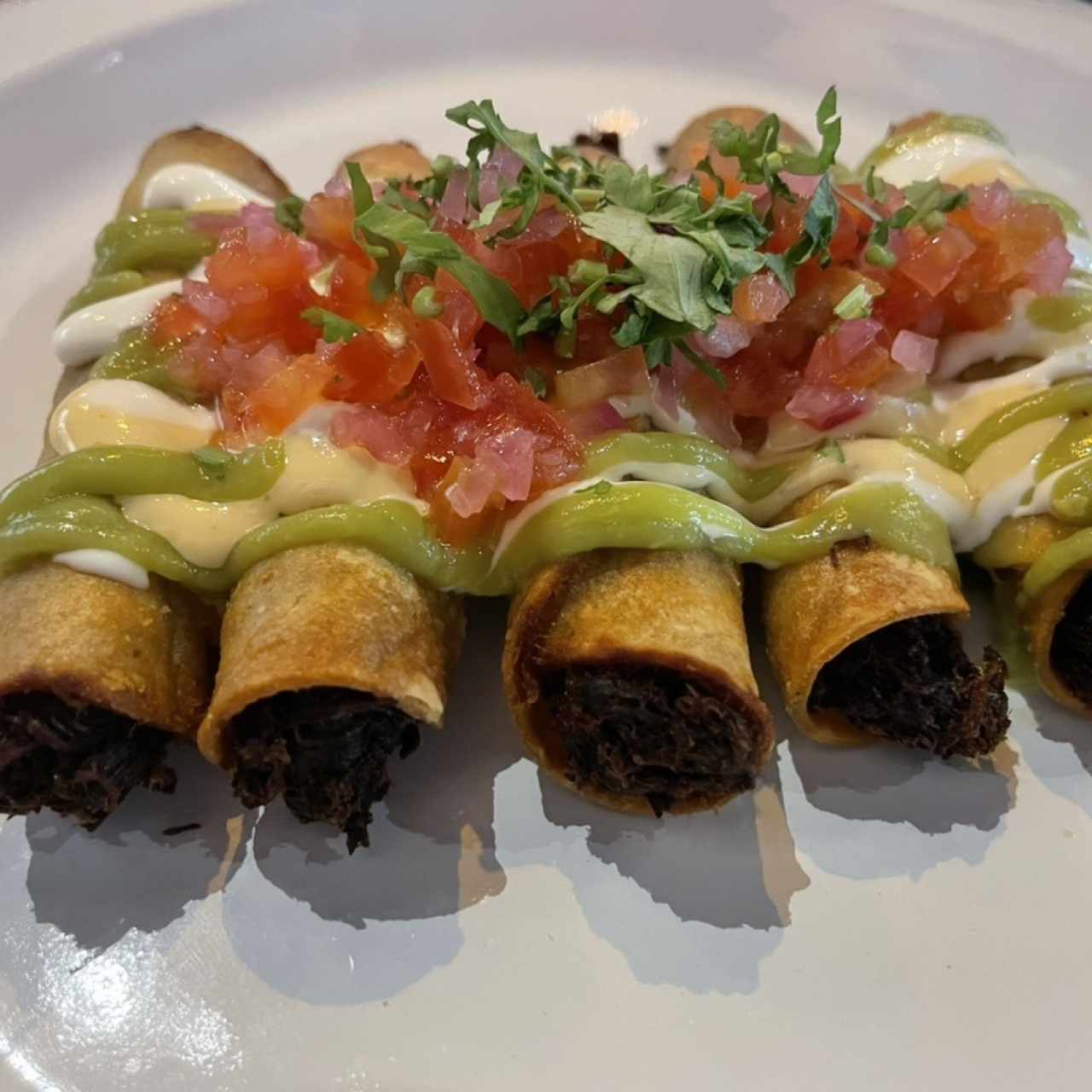 FLAUTAS DE BRISKET AHUMADO