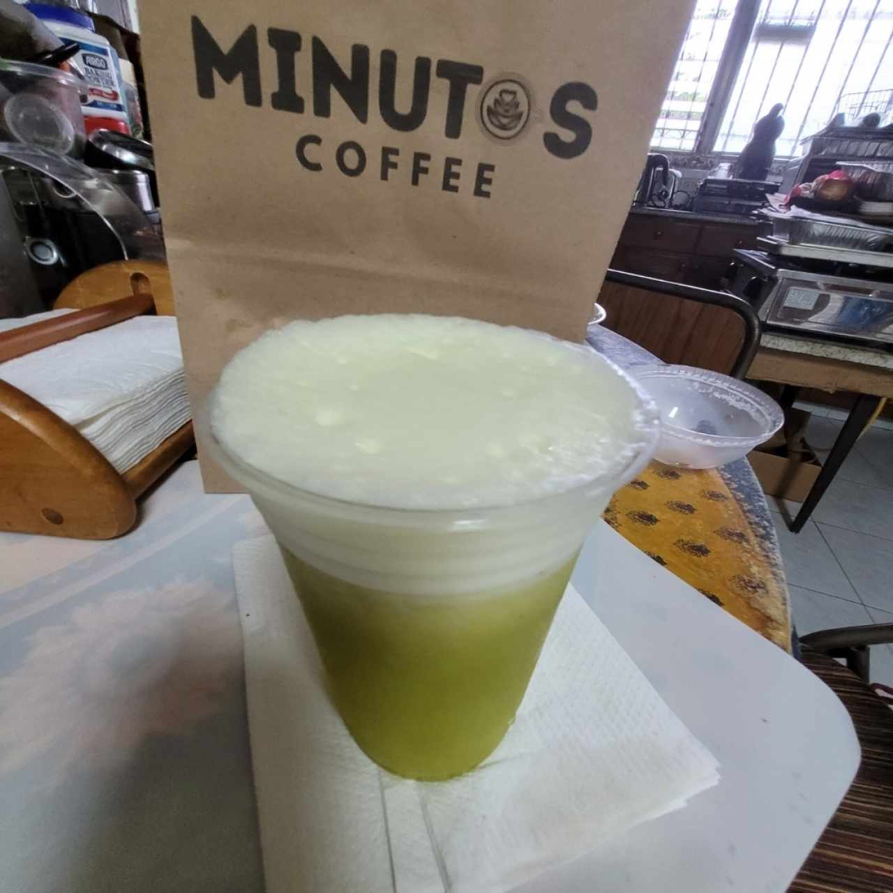 jugo verde muy suave