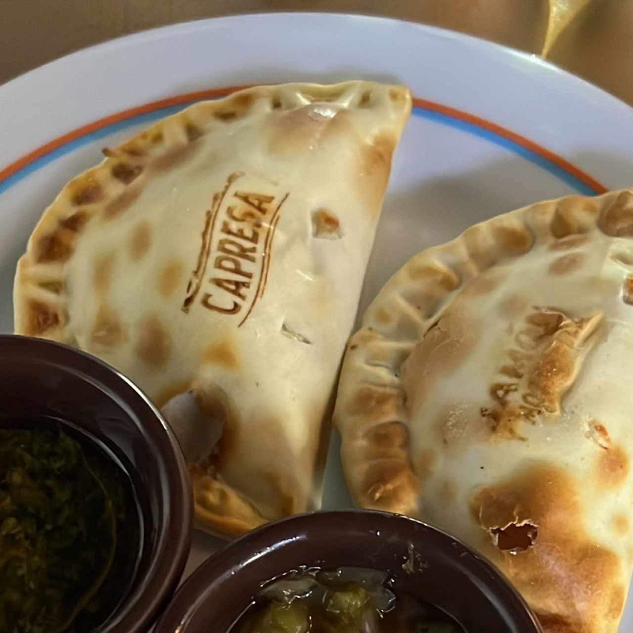 Empanada capresa