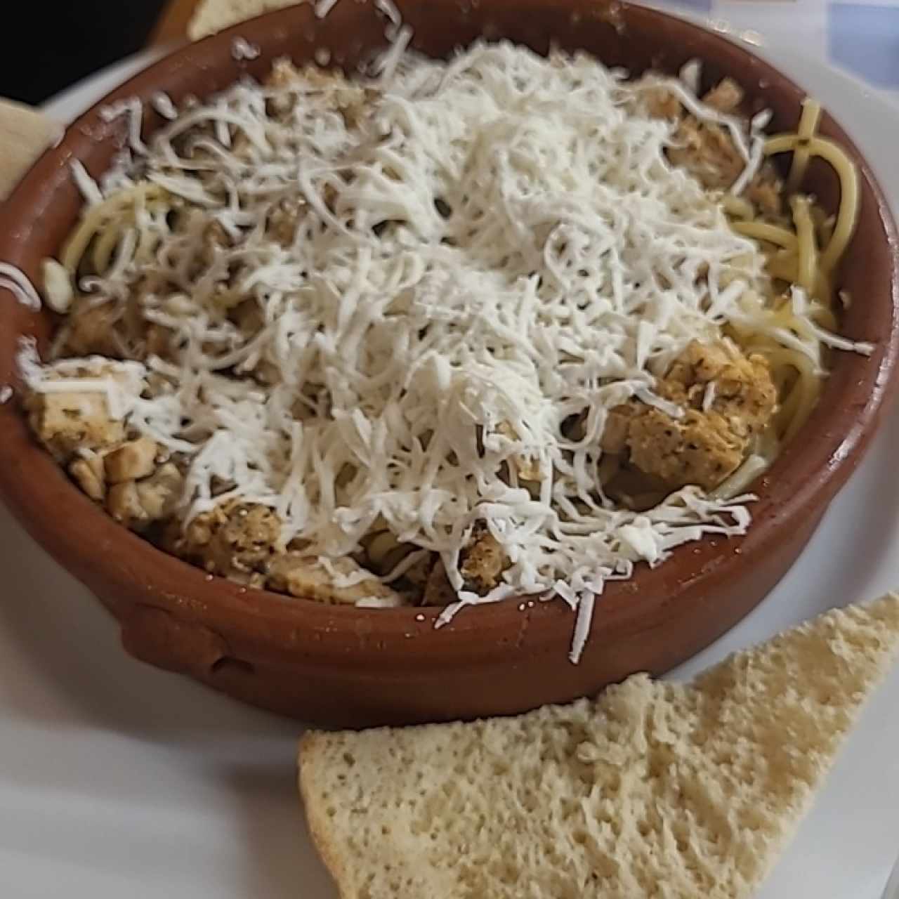 pasta con pollo