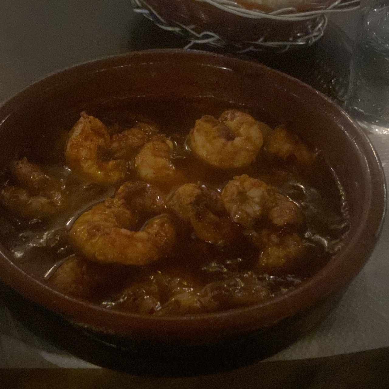 Mariscos - Gambas al pipil