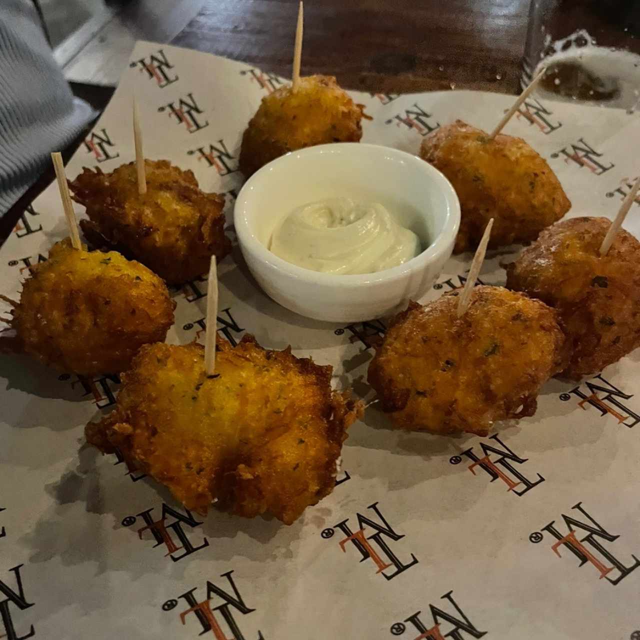 Buñuelos de bacalao 