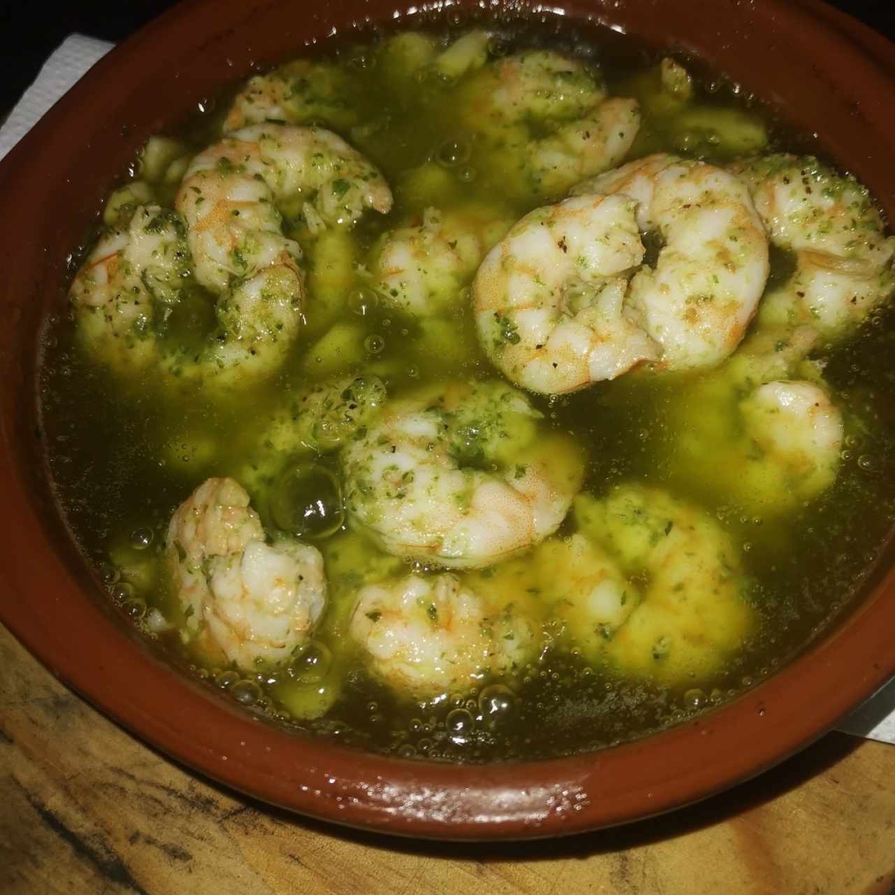 Gambas al ajillo 