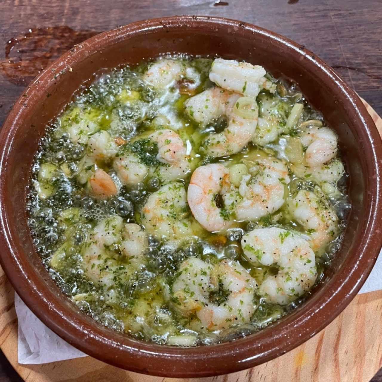 Gambas al ajillo!