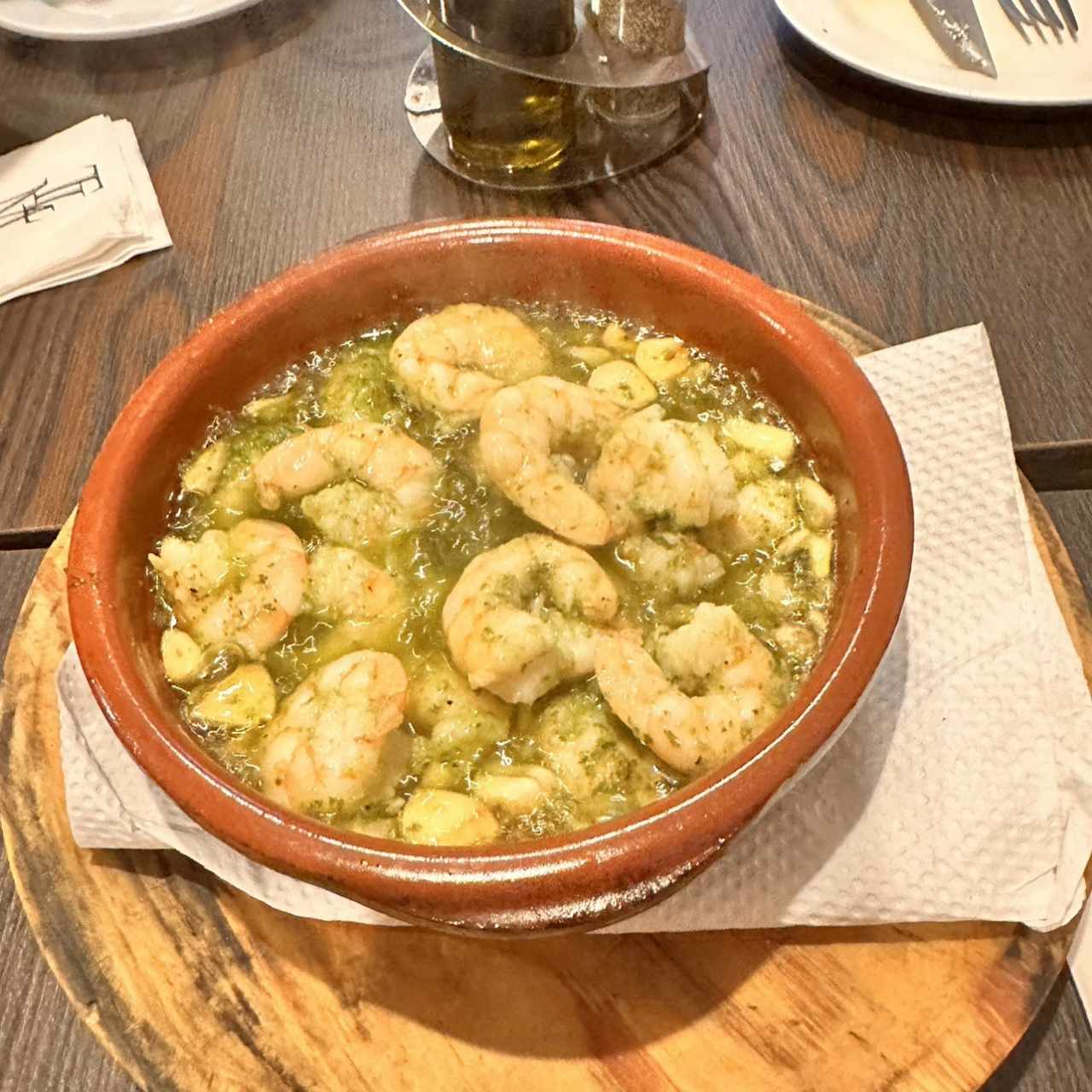 Mariscos - Gambas al ajillo