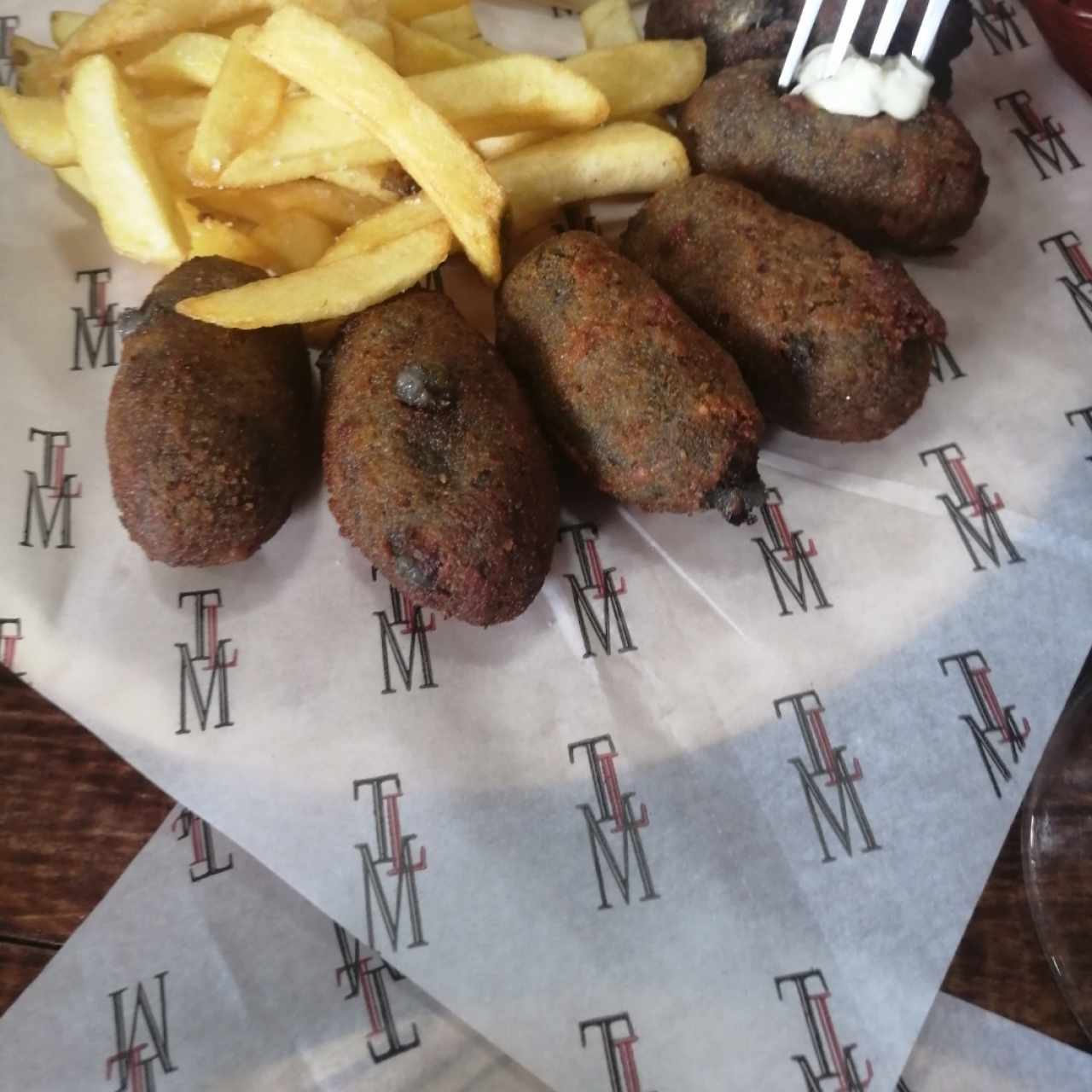 Croquetas de gambas 