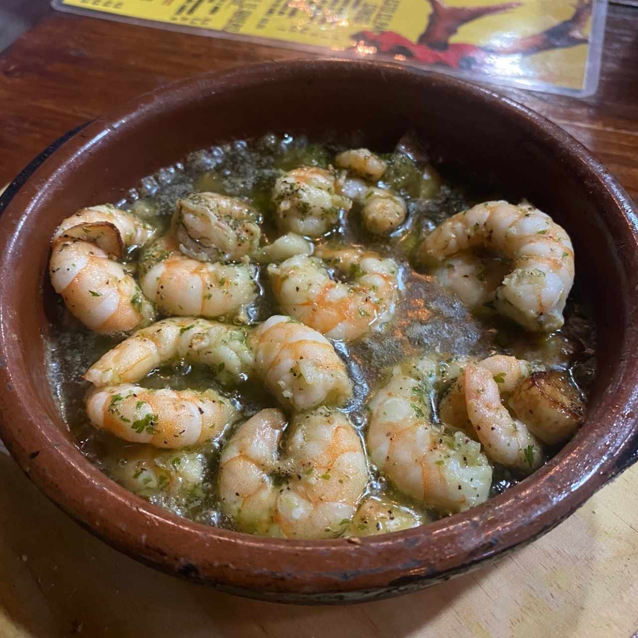 Gambas al ajillo 