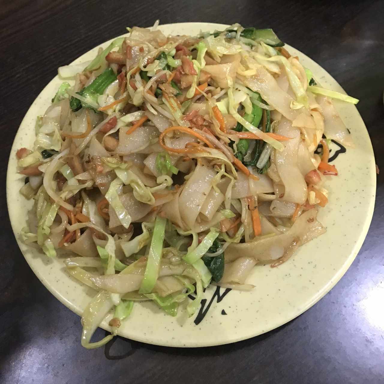 Chow Mein de puerco