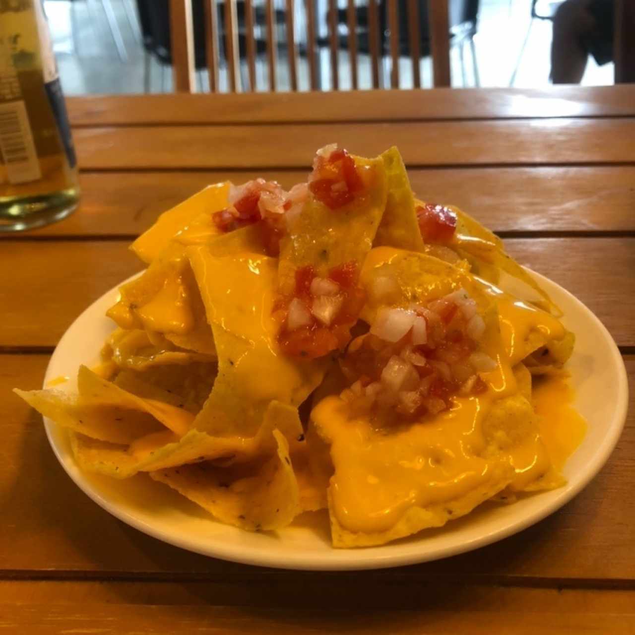 Nachos sin carne ( vegetariano por eleccion)