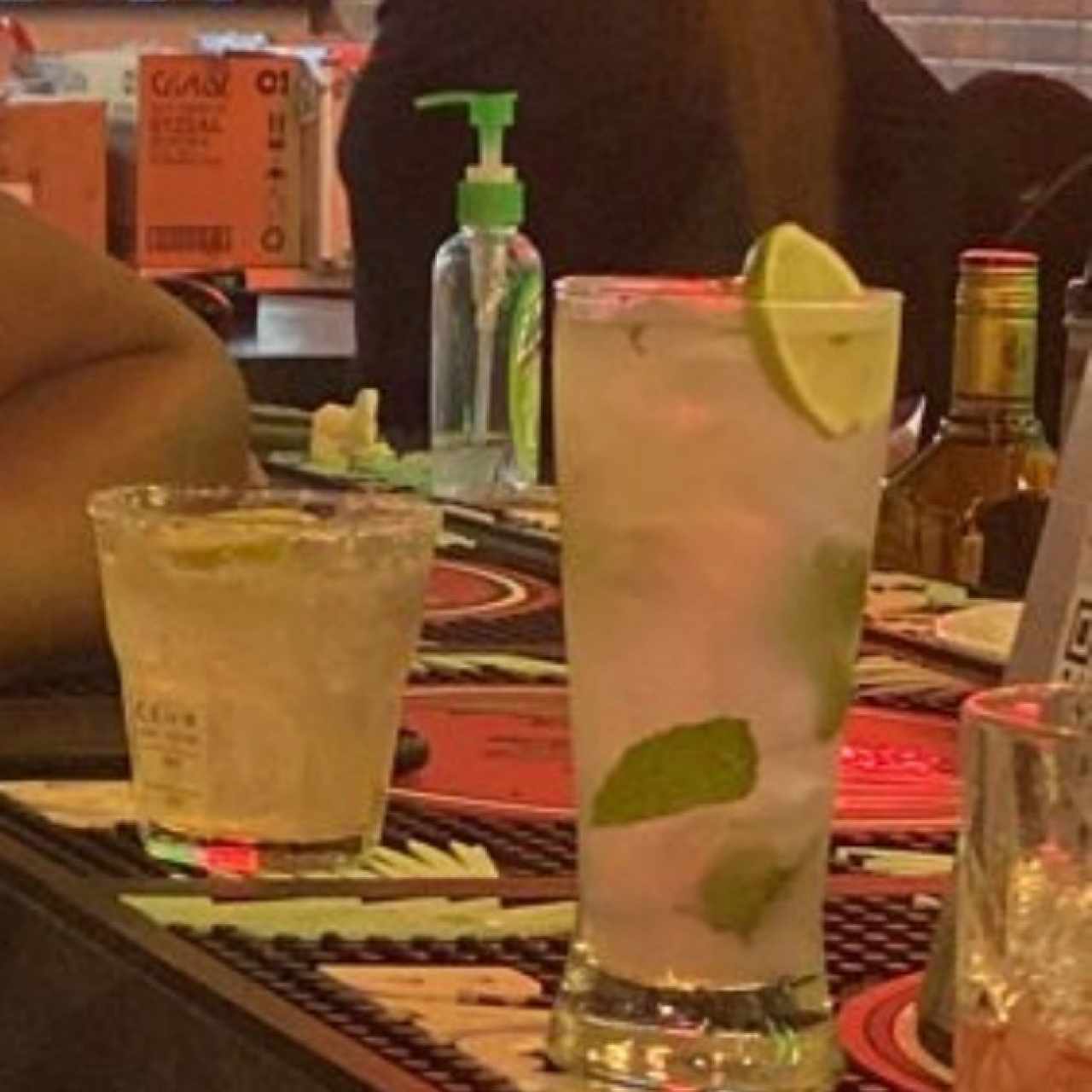 Margarita y mojito