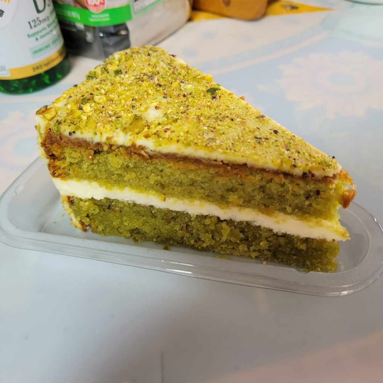 Dulce de Pistacho con Agua de Rosa