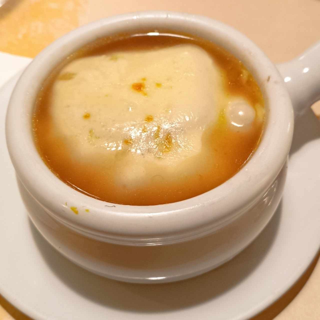 Sopa de cebolla 