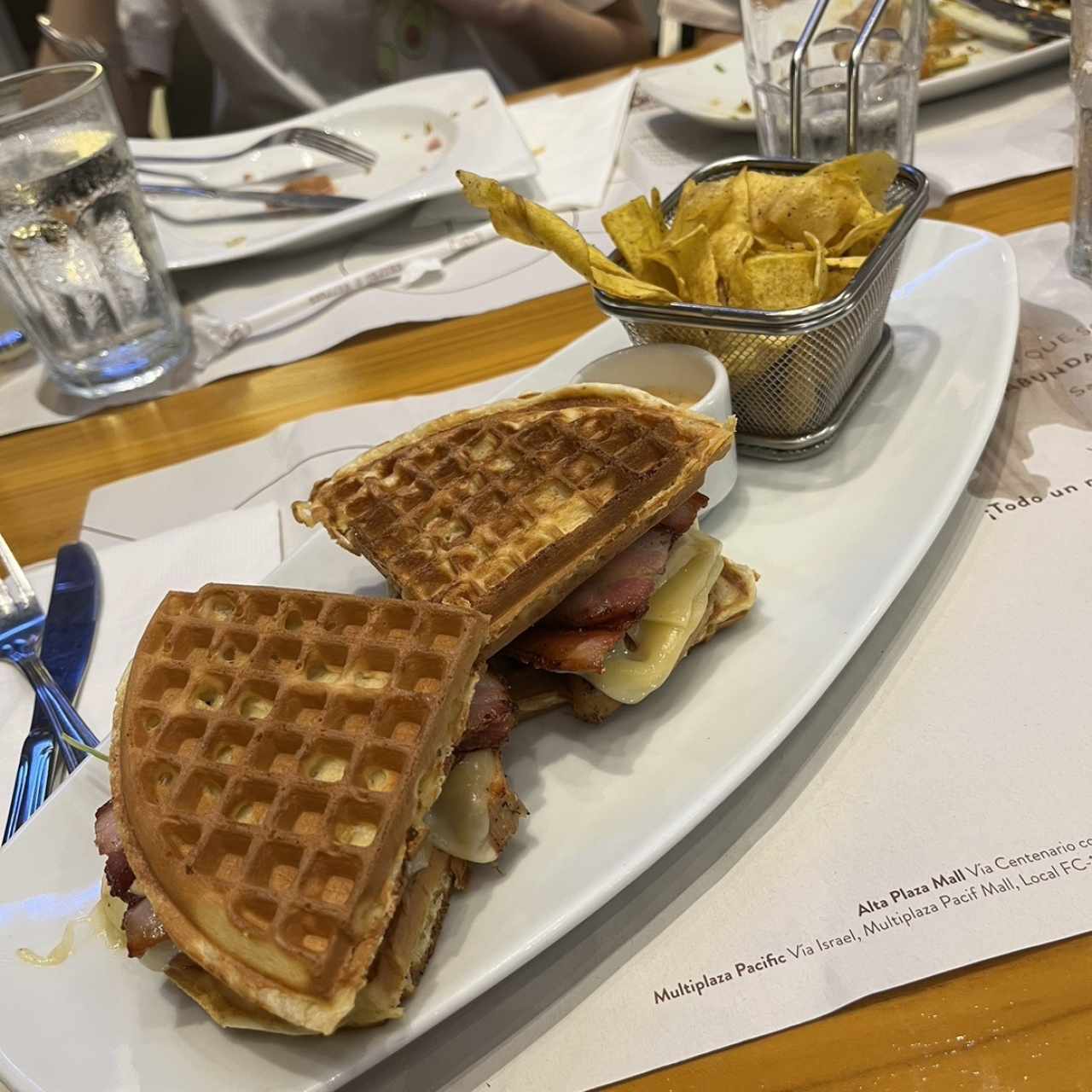 Waffle Sandwich 