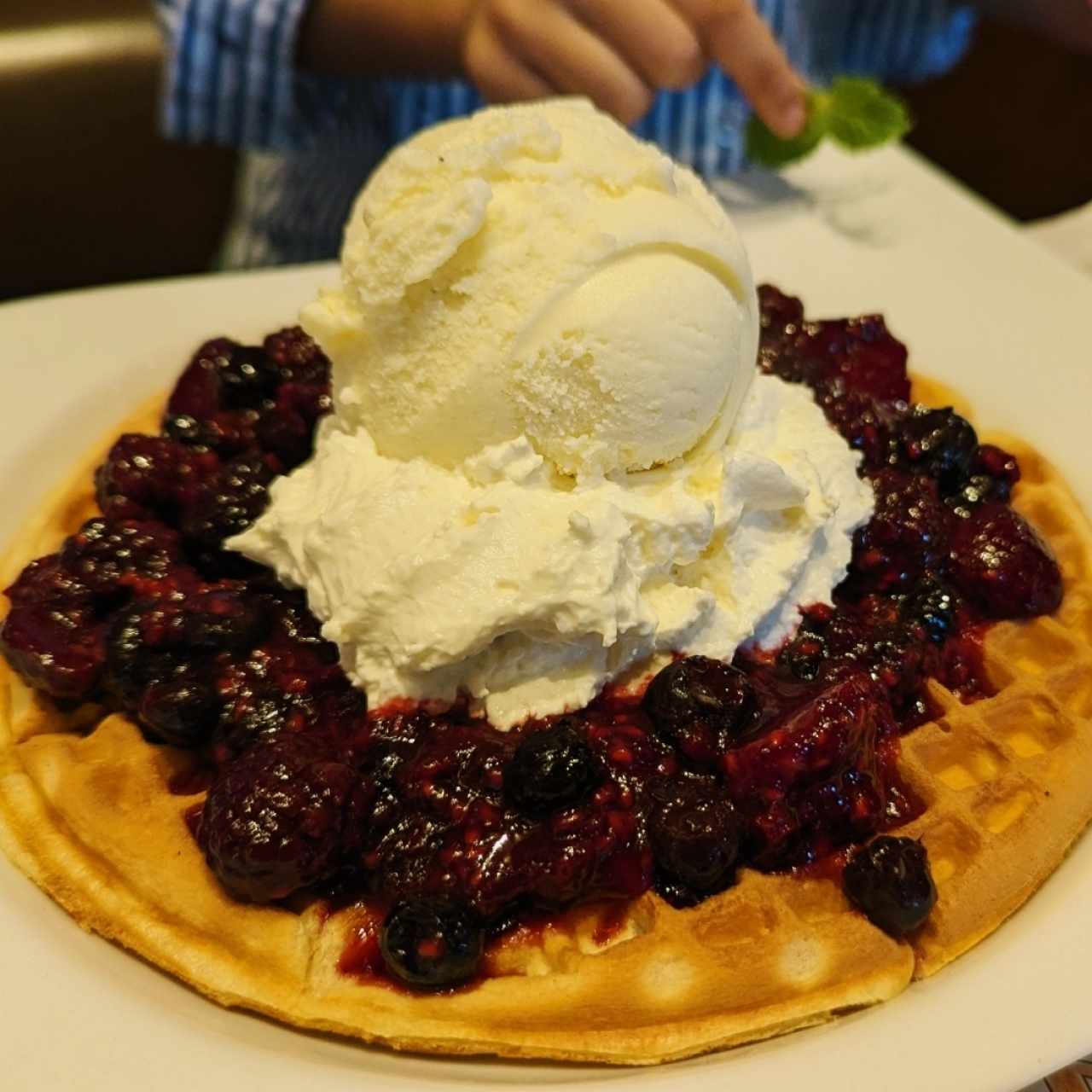 Waffles Frutos del Bosque 