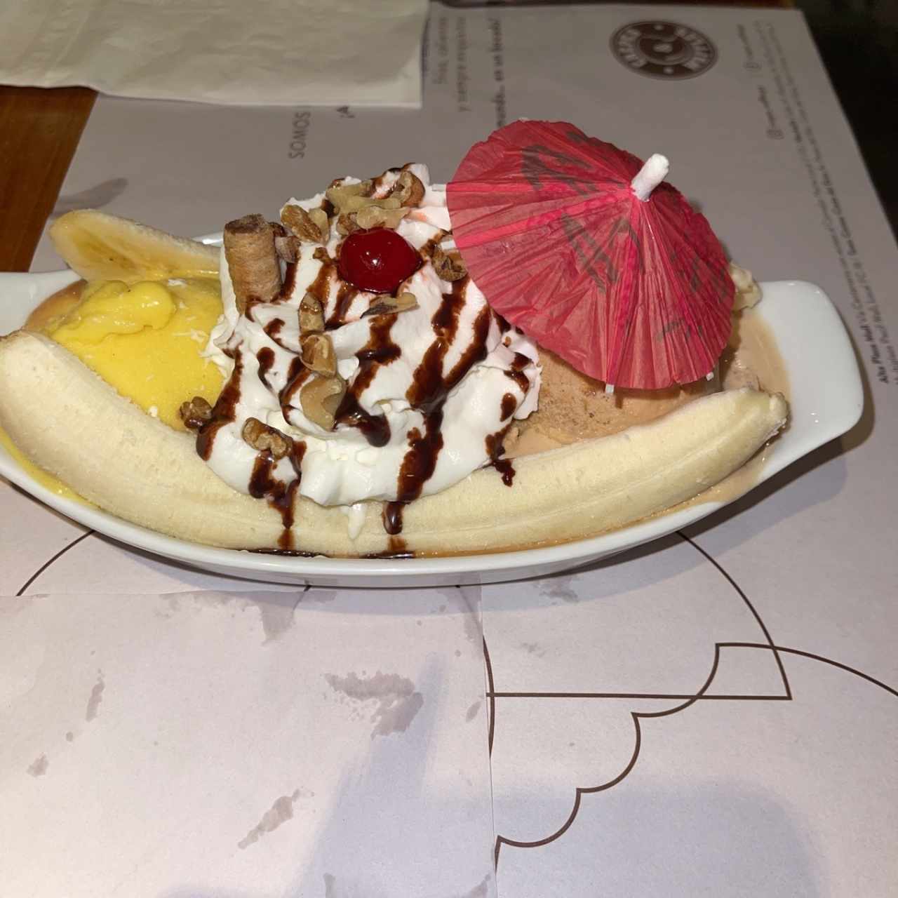 Banana split