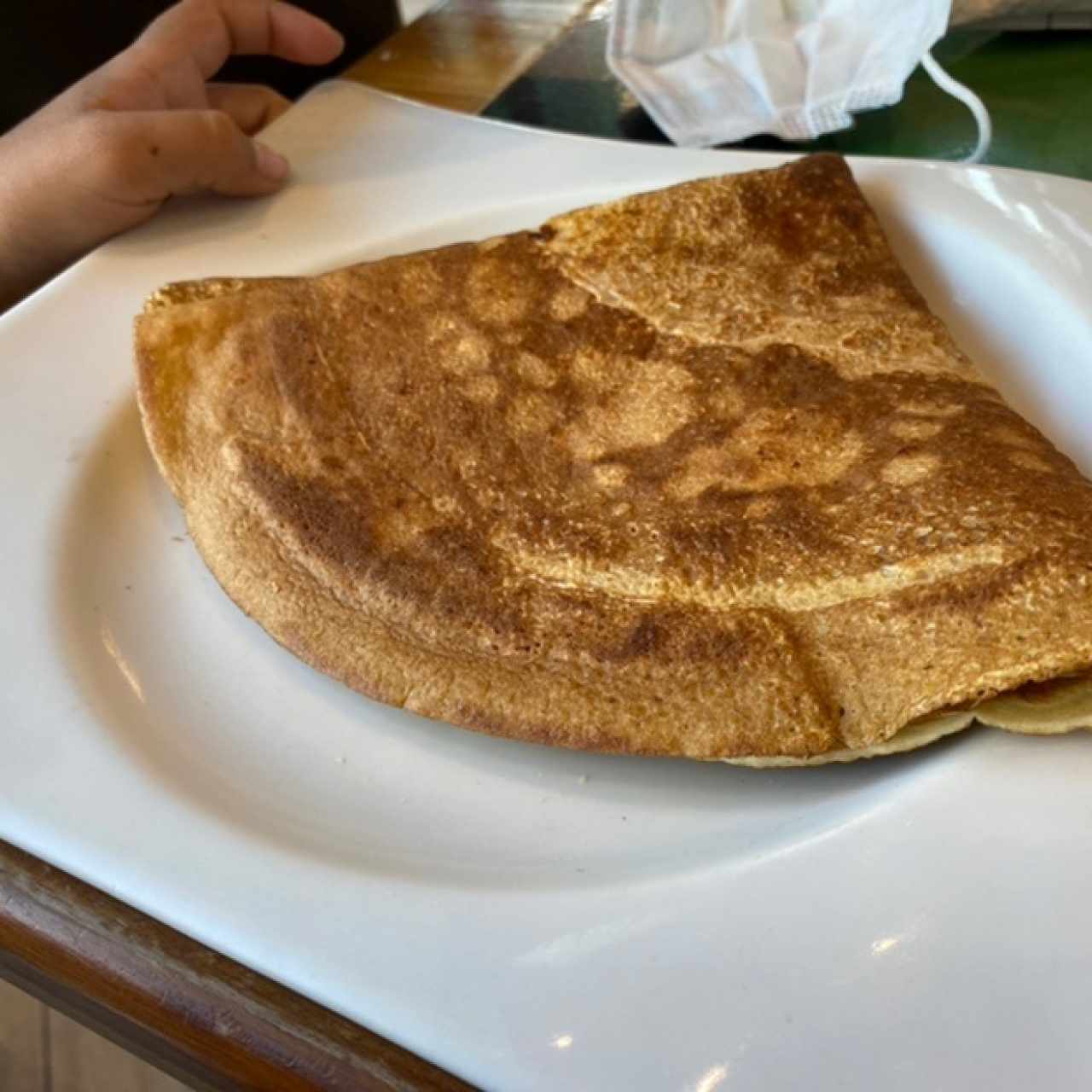 Crepe de jamón y queso