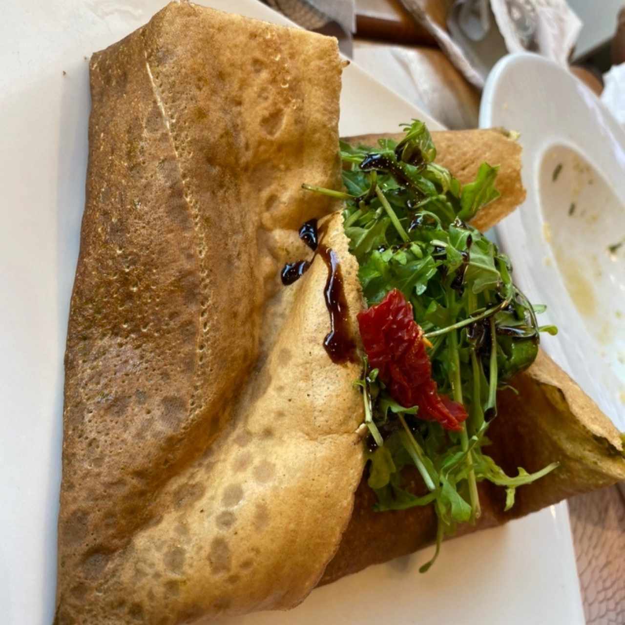 Crepe vegetariano