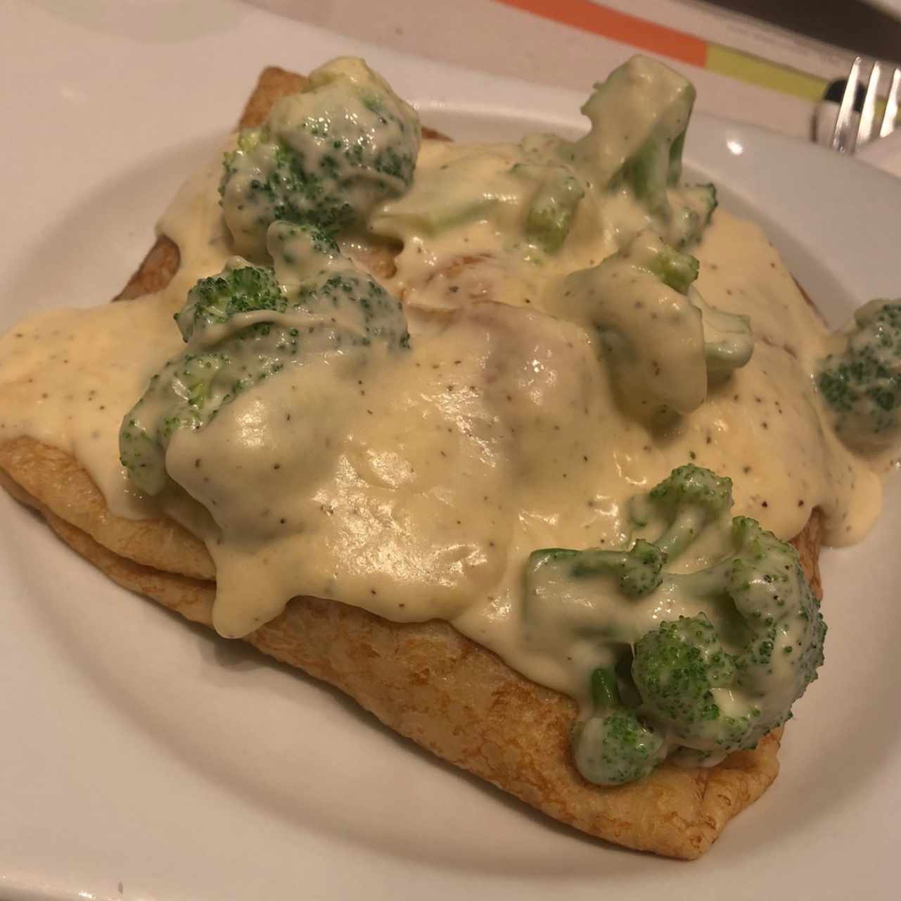 Crepe Pollo Brócoli 