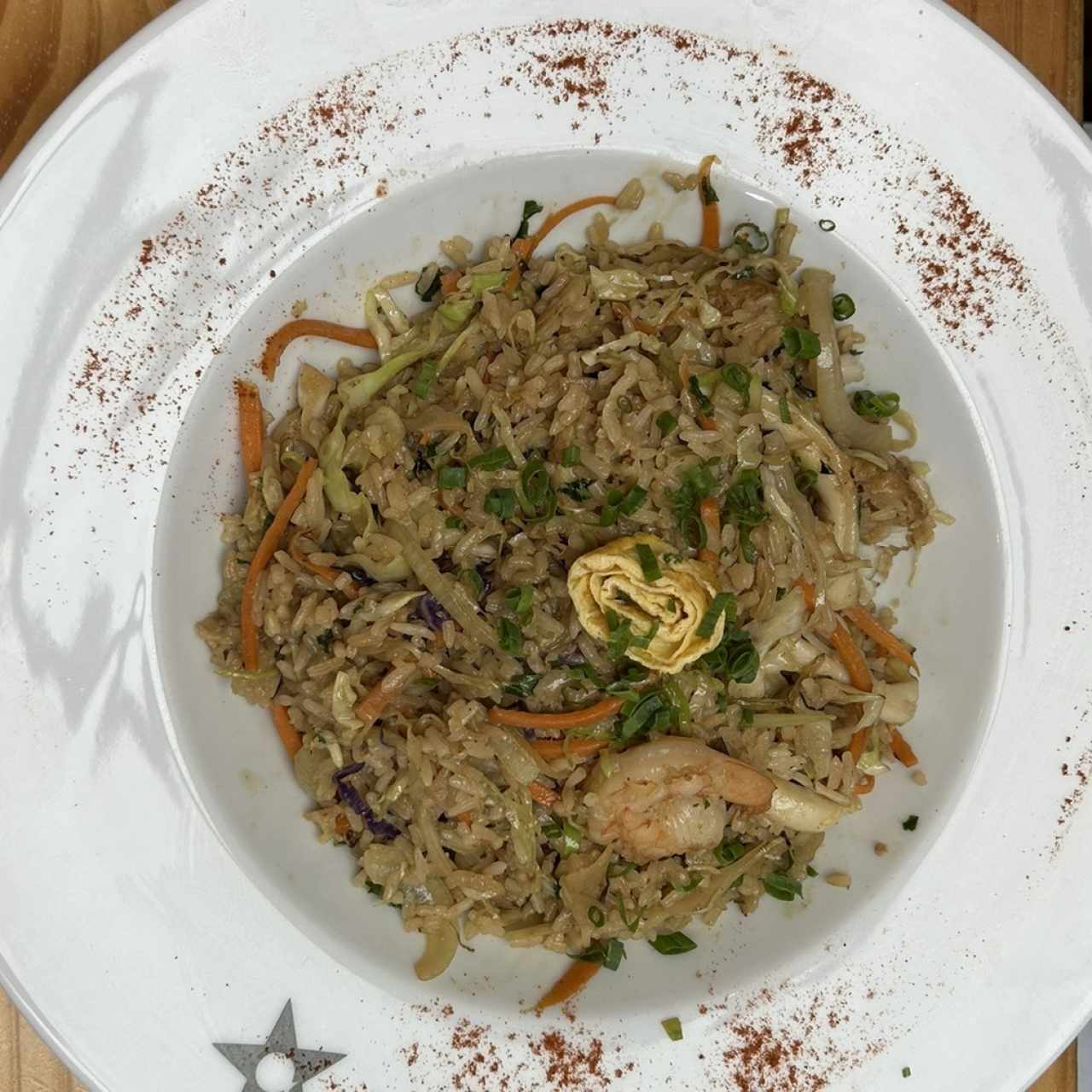 Nasi Goreng de Mariscos