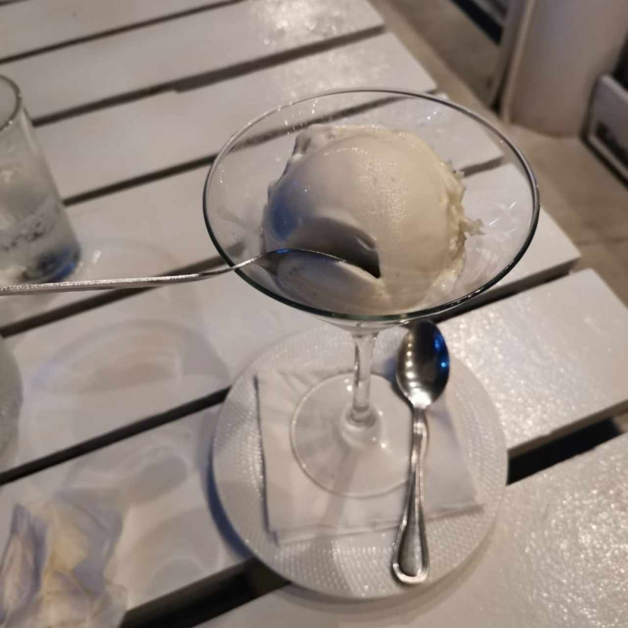 Helado de coco 